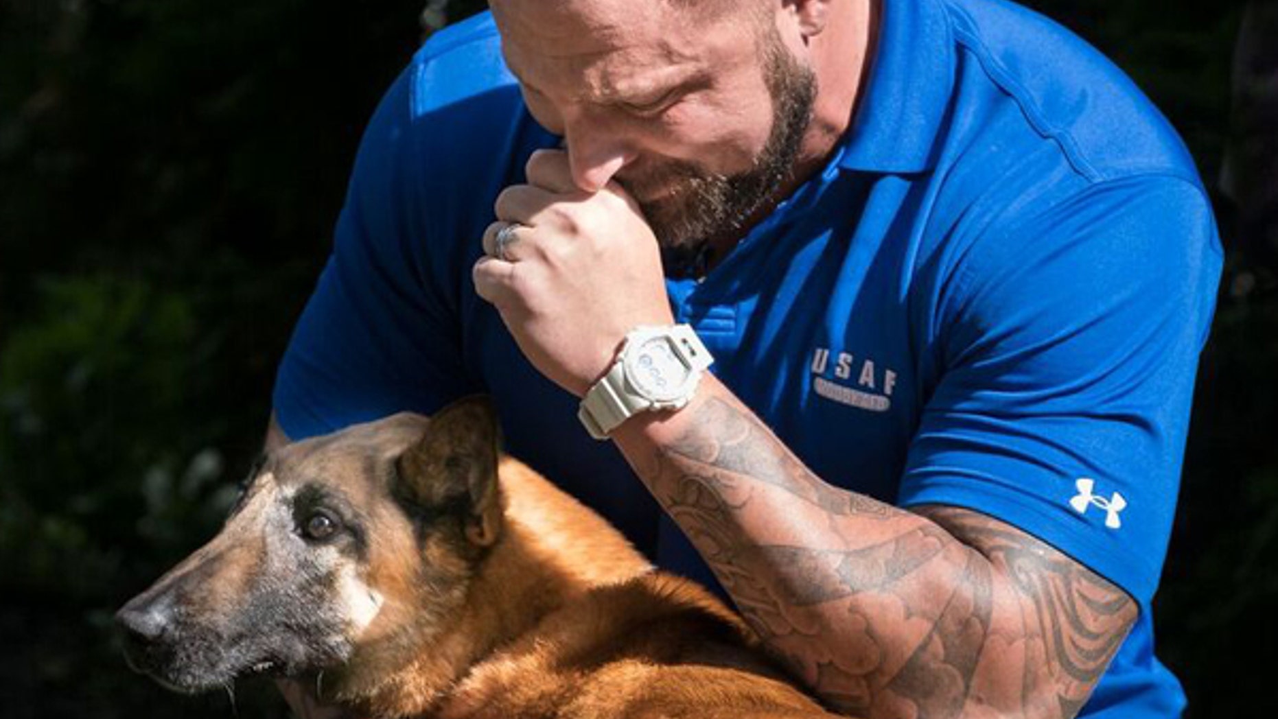 Wylie and Emra, pictured above, were reunited April 20 in Cincinnati.