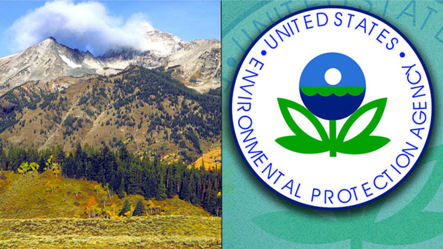 Wyoming's Teton Range, shown here, is near the land that is at the center of a dispute between Native American tribes and state officials.