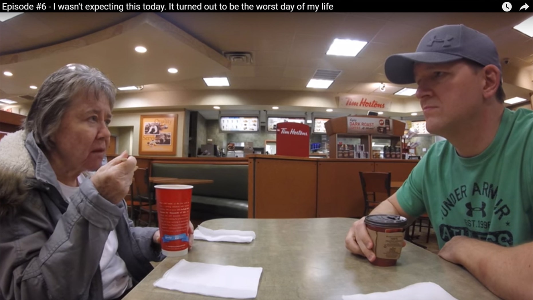 Joey and his mother are documenting her battle with dementia in an effort to help others.