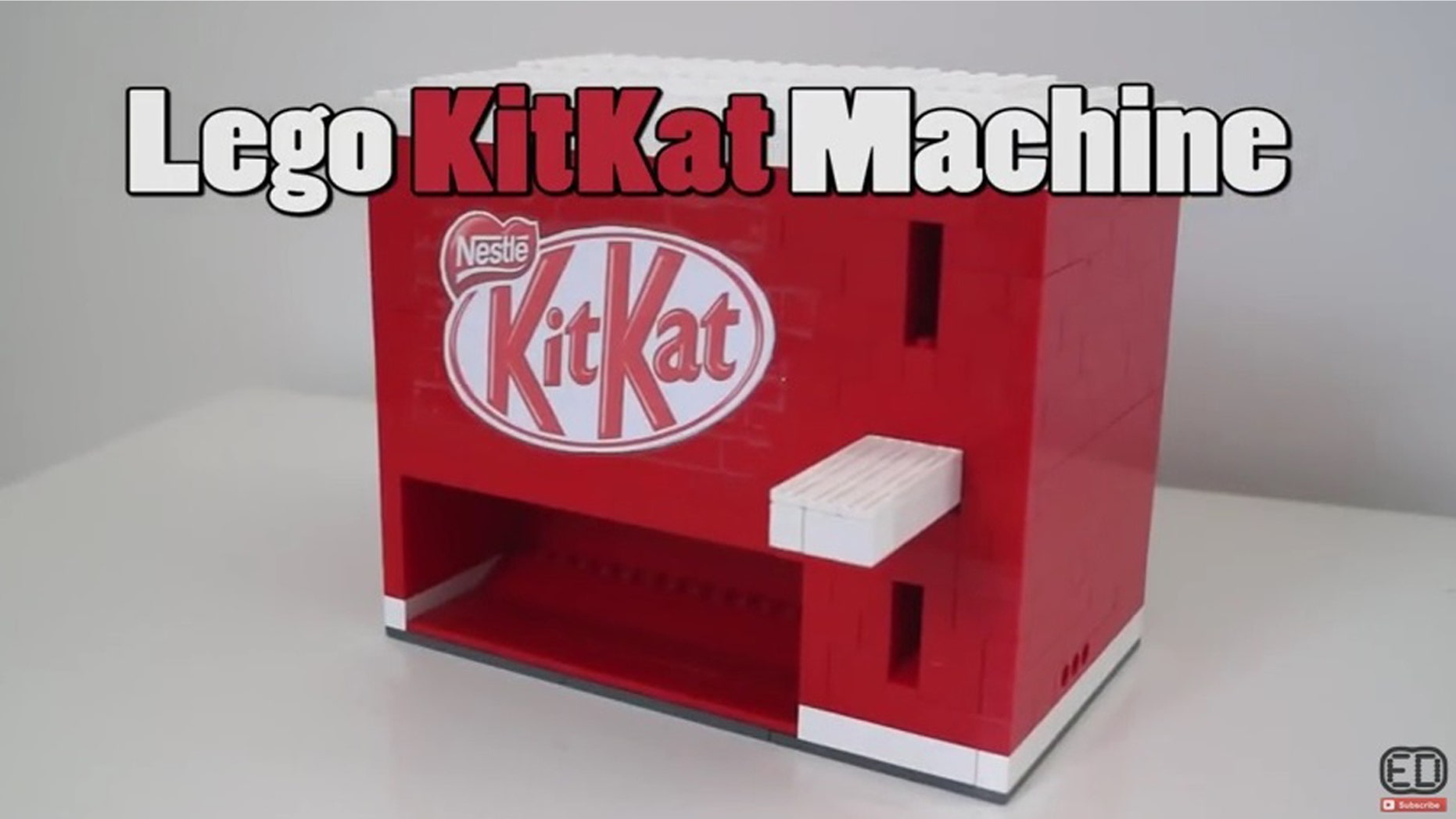 This Lego candy dispenser actually works.
