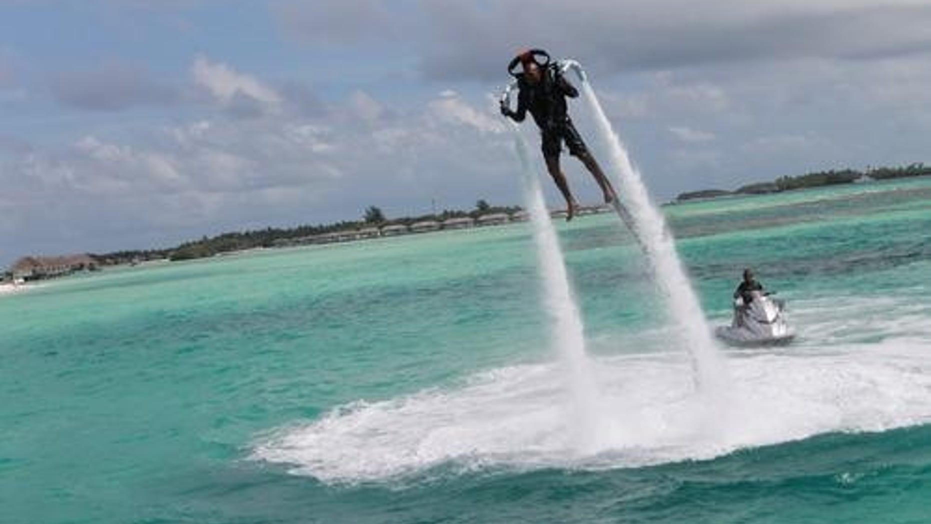 The jetpack in action.