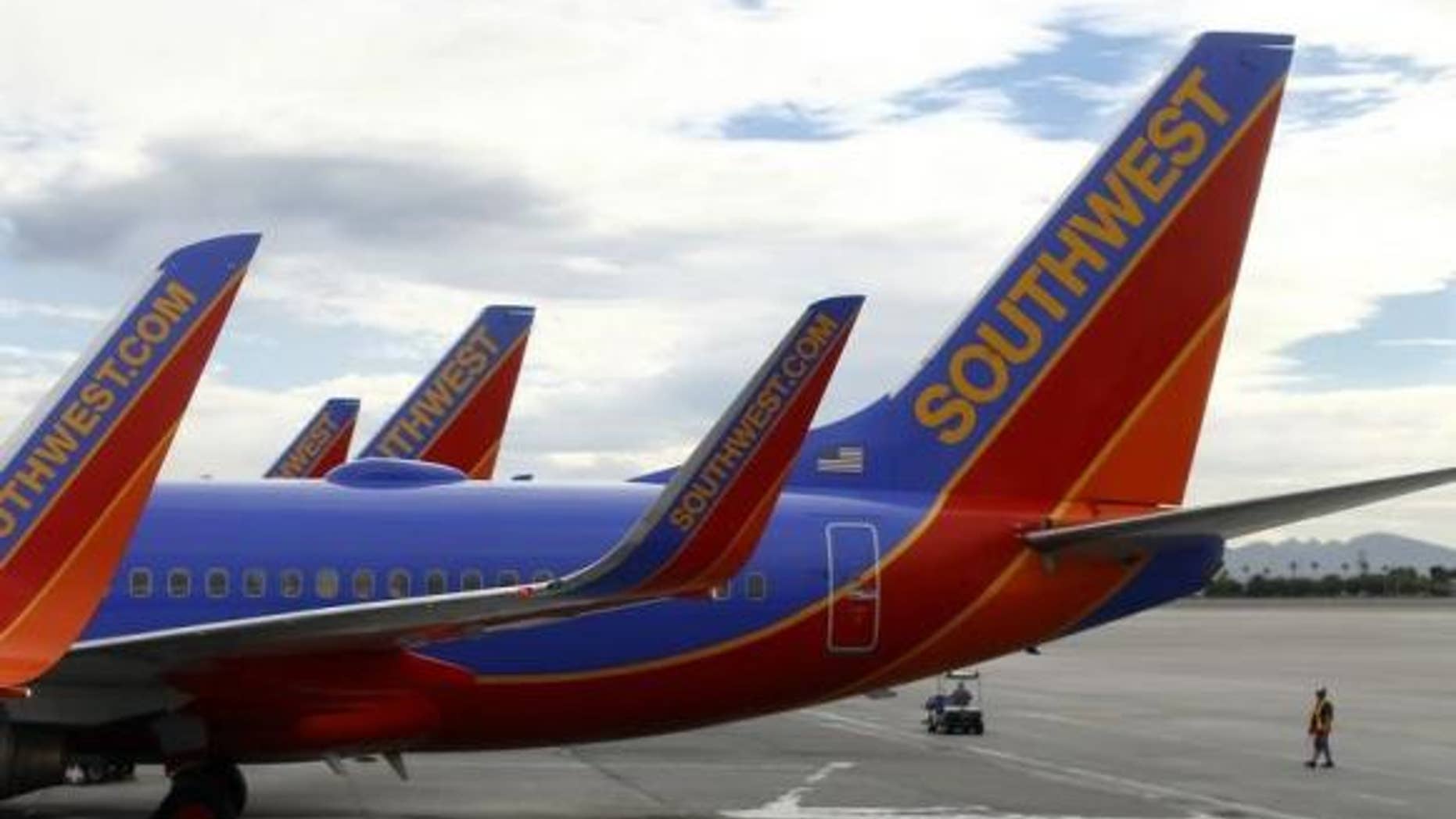 Southwest allegedly cancelled a man's ticket after he already flew the first leg of the trip.