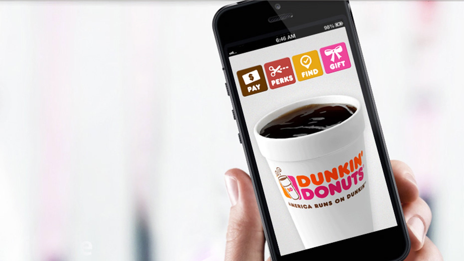 Dunkin' is expanding its mobile app and delivery service.
