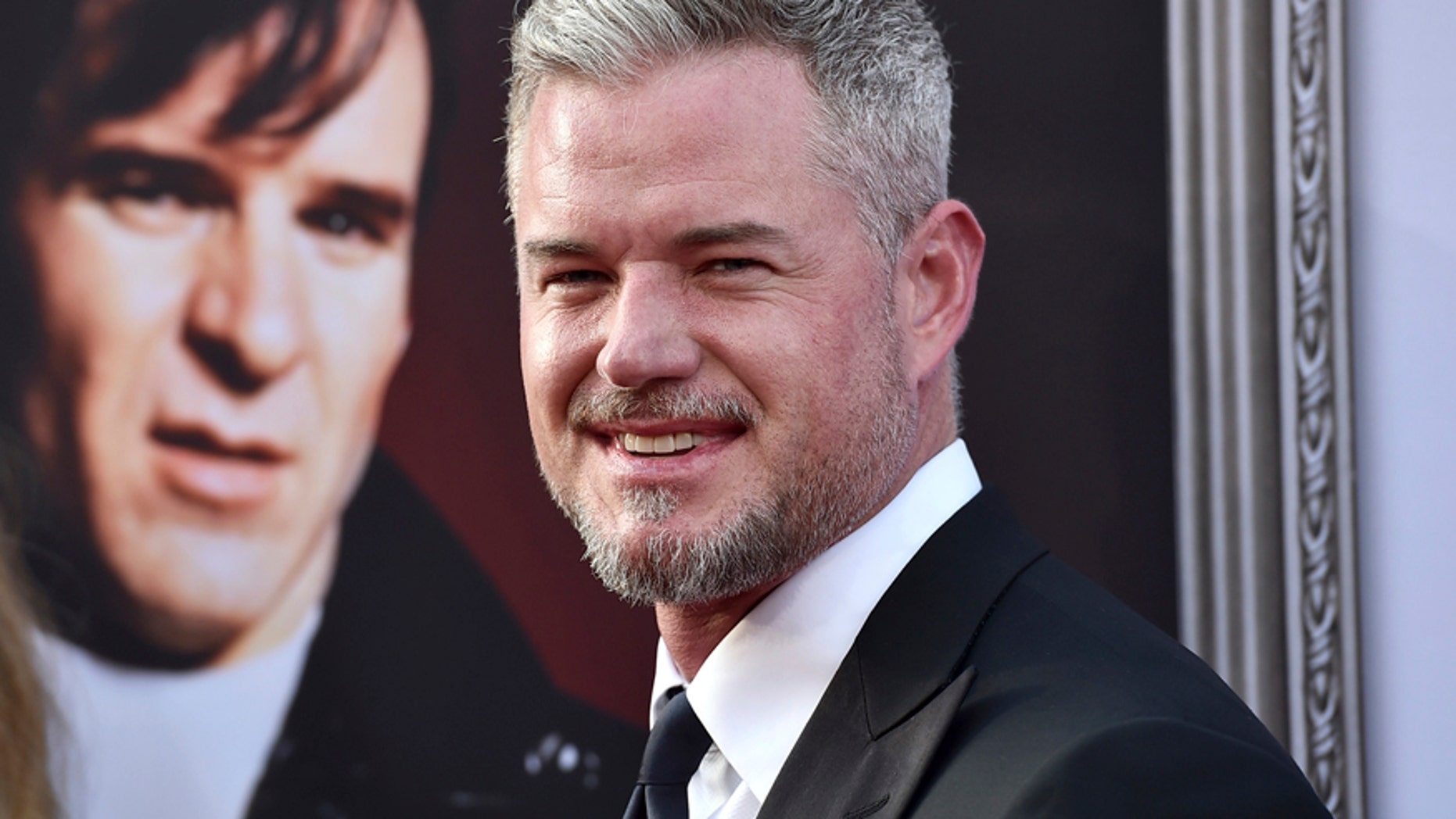 In this June 4, 2015, file photo, Eric Dane arrives at the 43rd AFI Lifetime Achievement Award Tribute Gala at the Dolby Theatre in Los Angeles. Variety reported April 30, 2017, that TNT has temporarily shut down production of its drama, The Last Ship, while Dane battles depression.