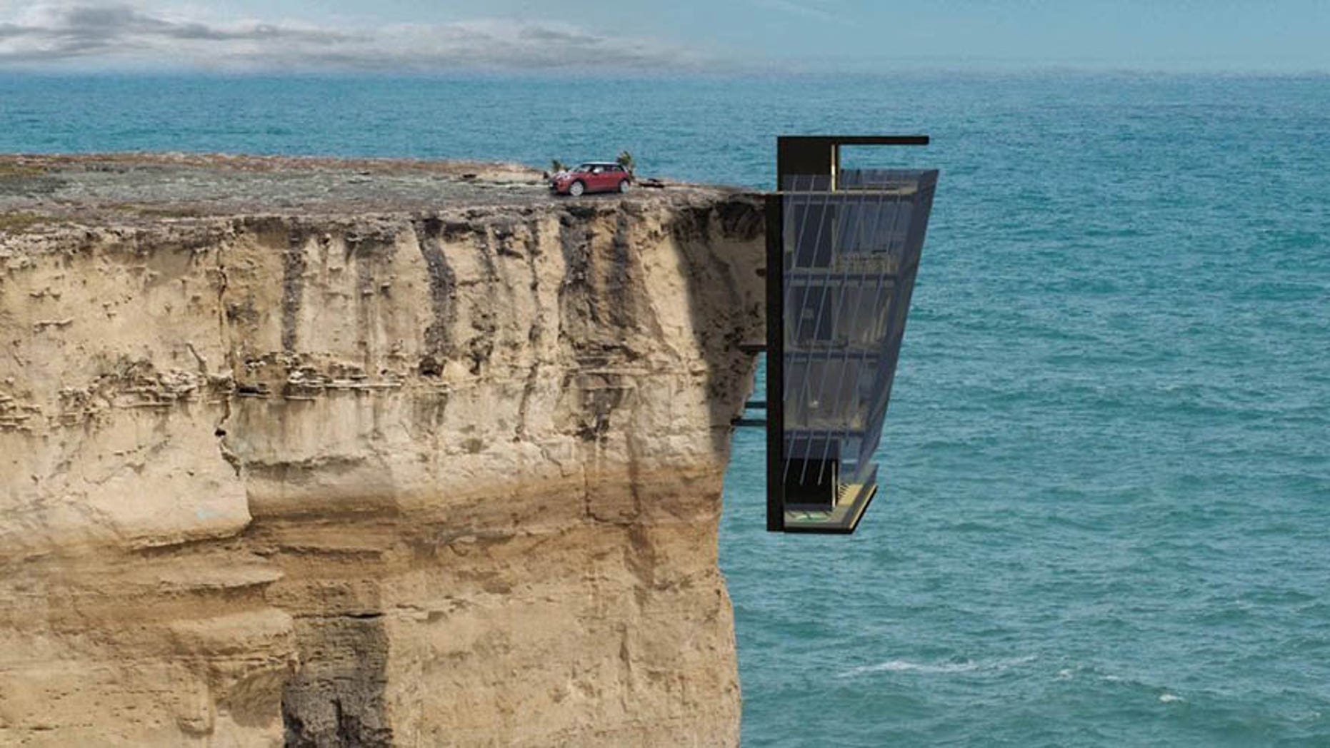 A vacation home that's truly on the cutting edge.