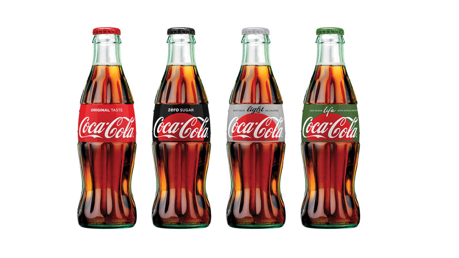 Coke's new bottle will have a signature red disc.