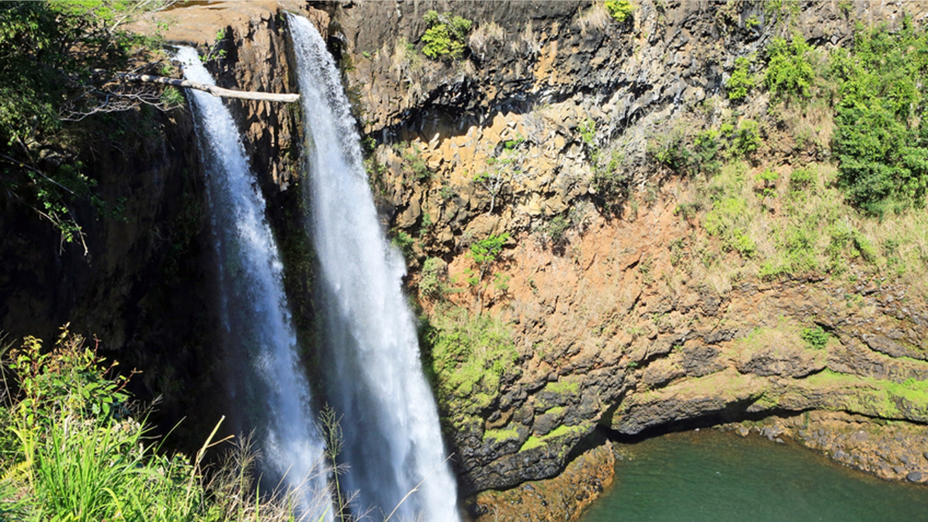 Wailua Falls on the Hawaiian island of Kauai are some of the state's tallest.