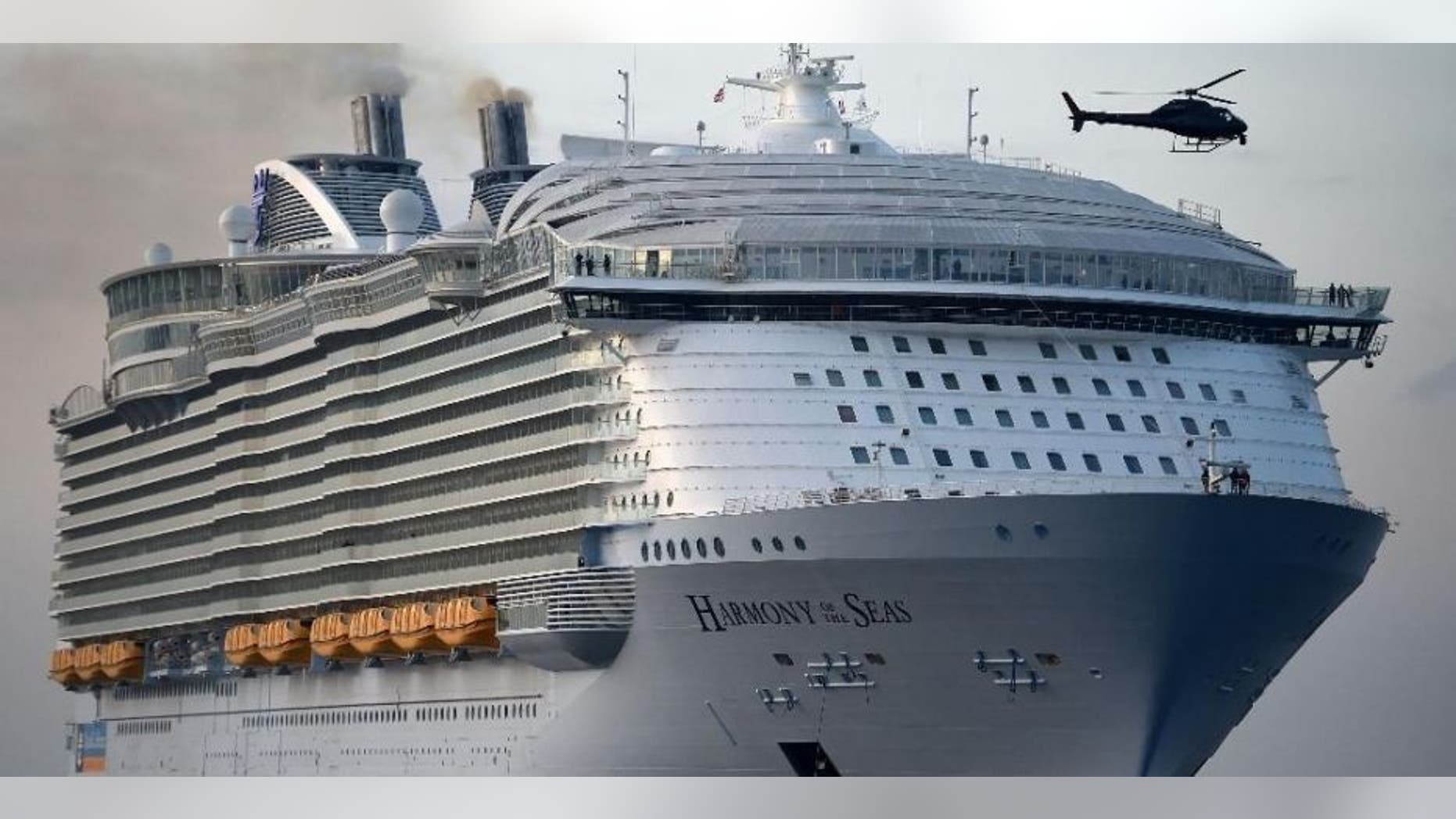 The Harmony of the Seas is the world's largest passenger cruise ship.