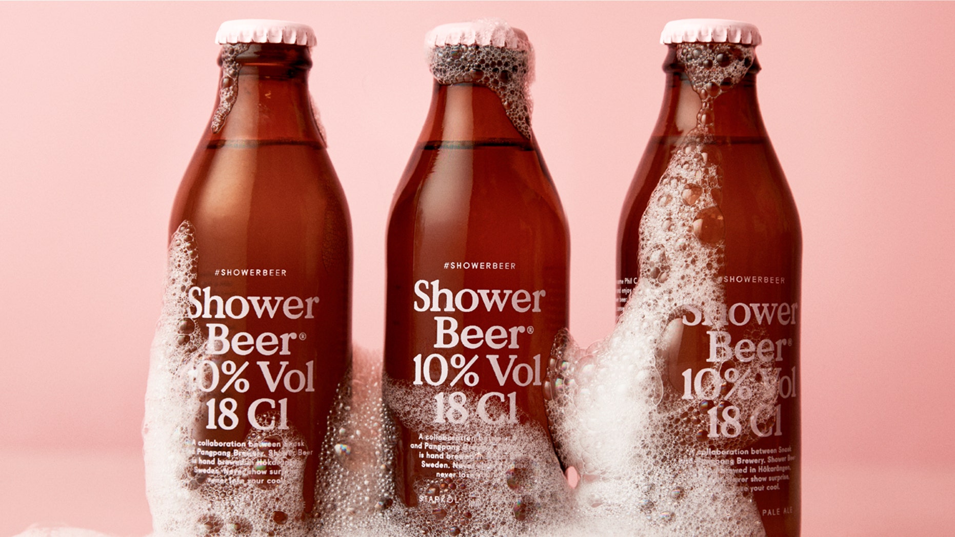 This beer is made for bath time.
