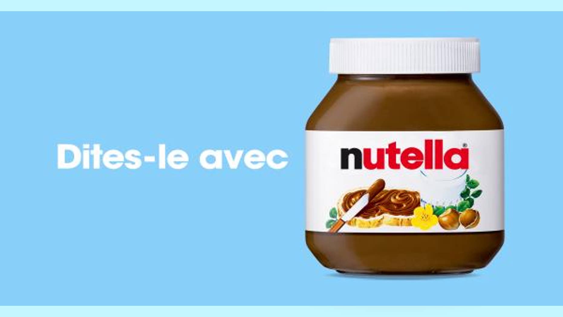 There is a growing list of words that have been banned from Nutella's latest personalized marketing campaign.
