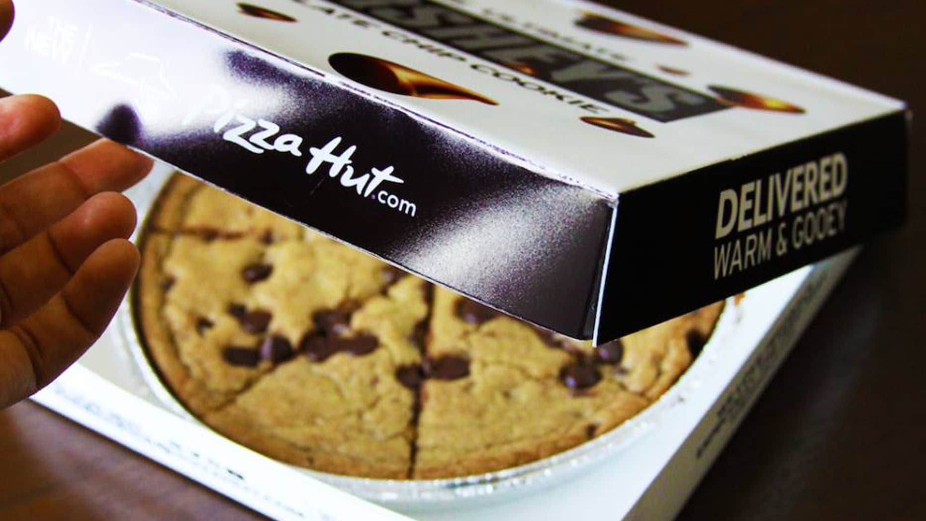 This giant cookie is a communal dessert.