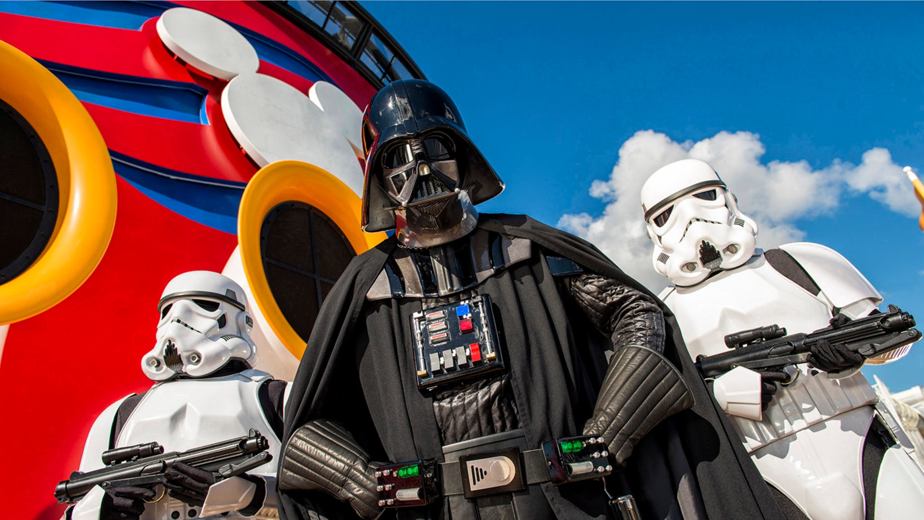 "Star Wars" on the high seas. Set sail with Darth Vader, Storm Troopers and more with Disney Cruise Line.