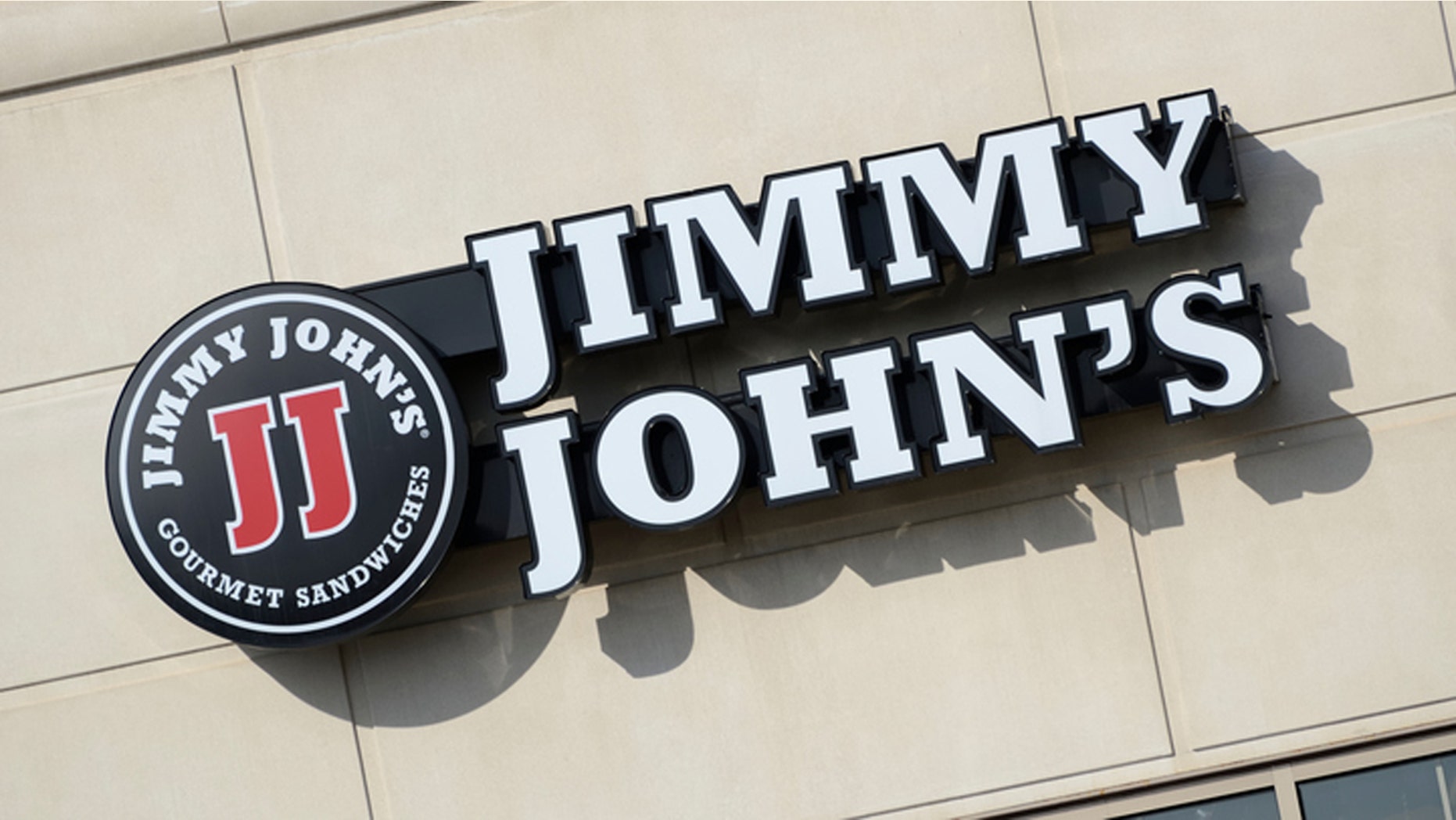 A Jimmy John's employee was caught playing with some food.