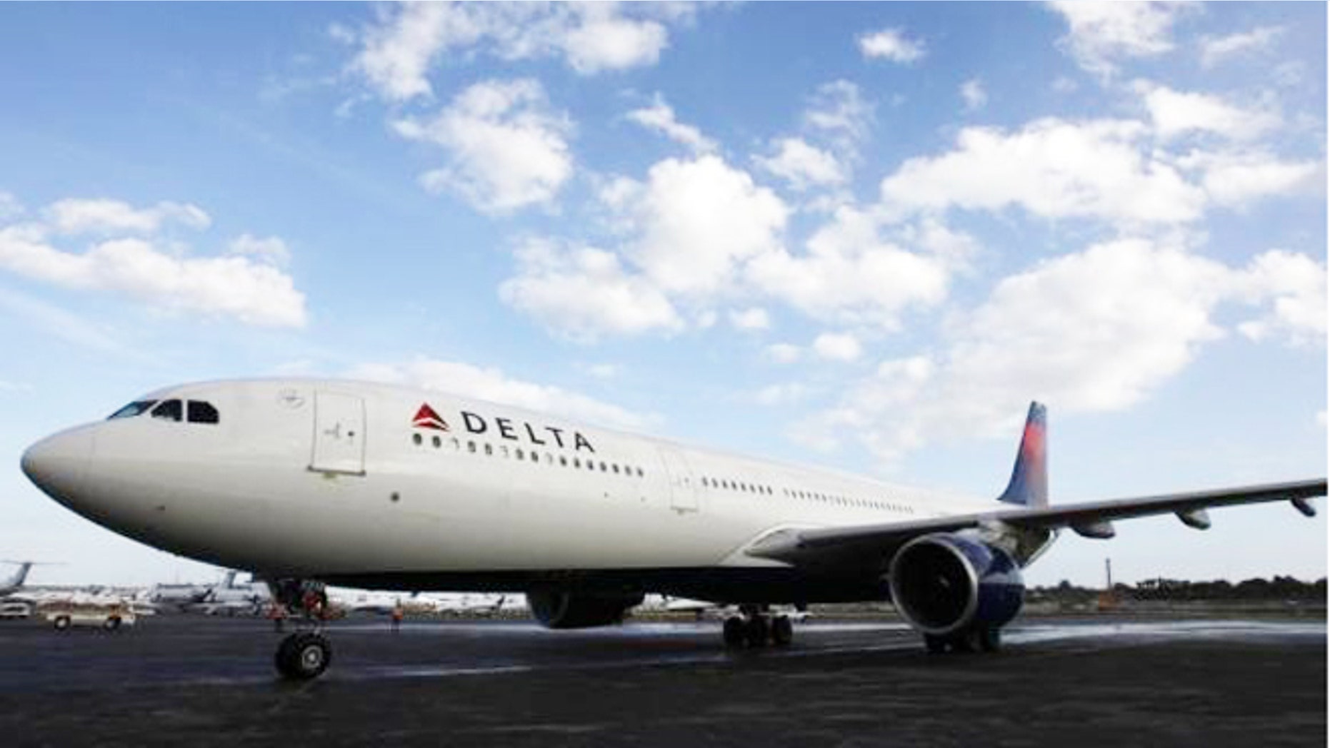 Delta airplane.