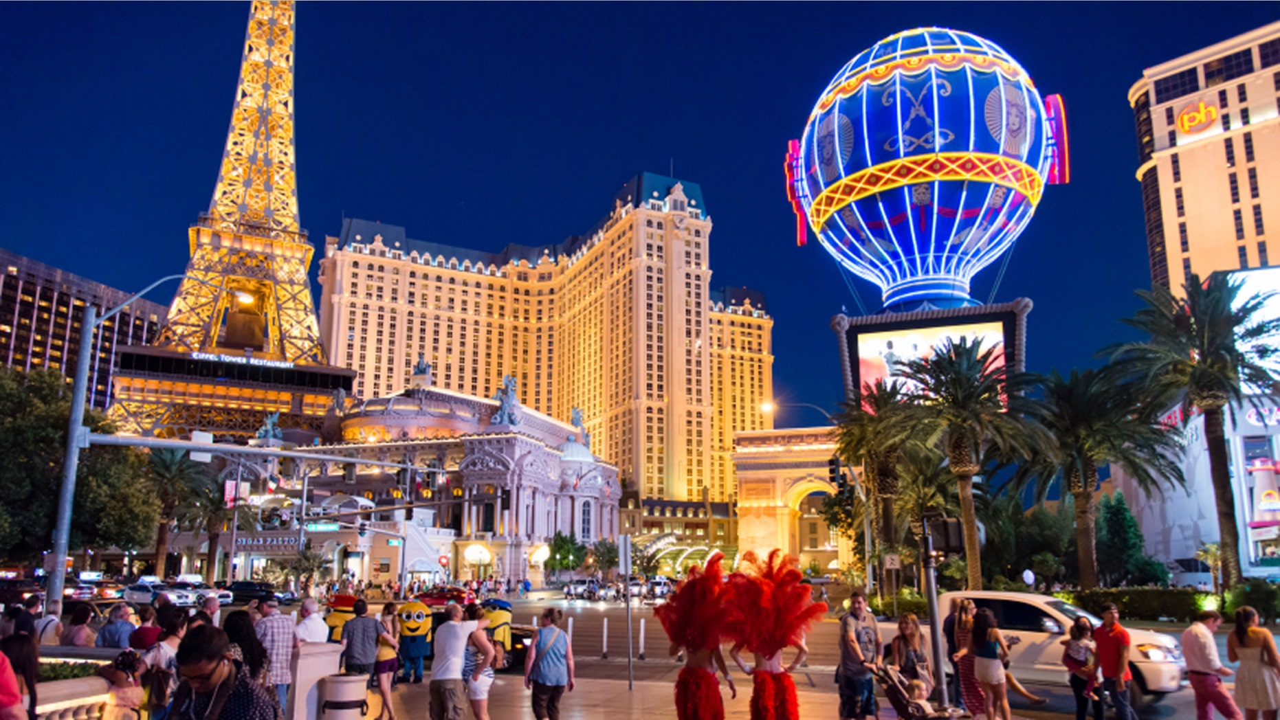 The city of Las Vegas