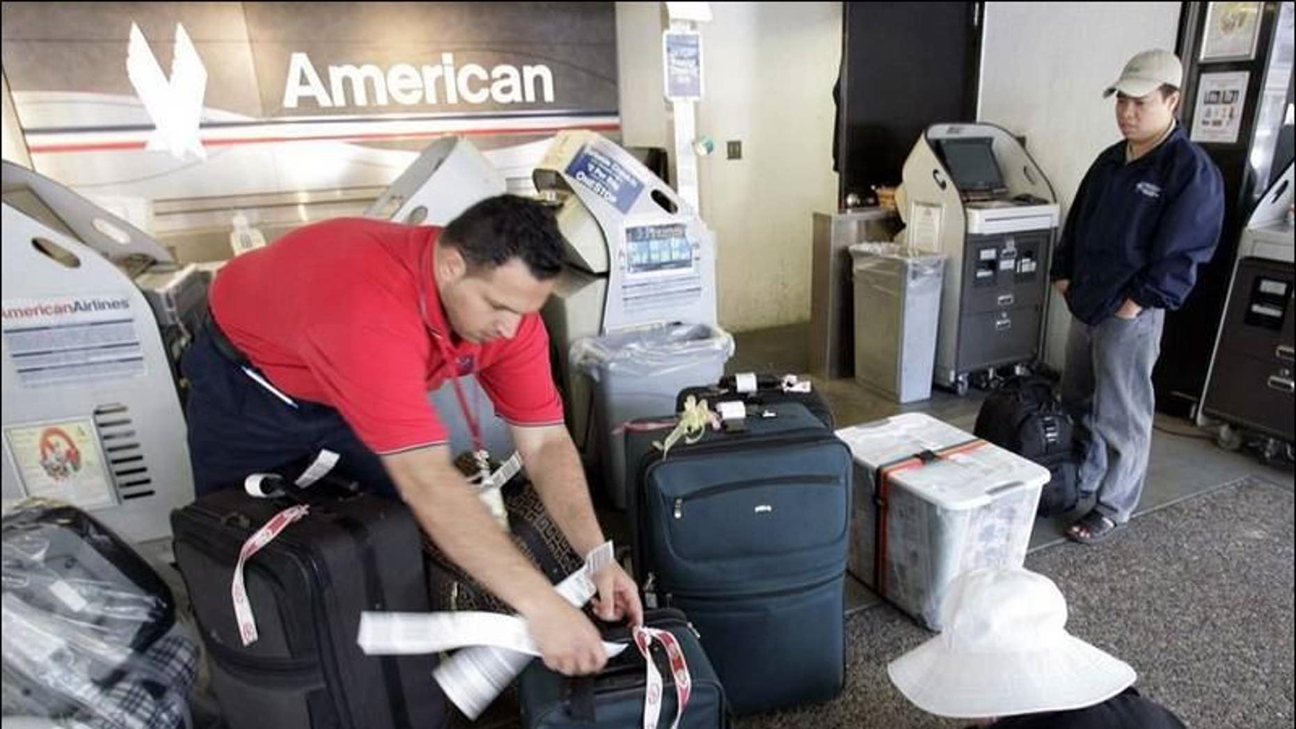 american airlines damaged bags