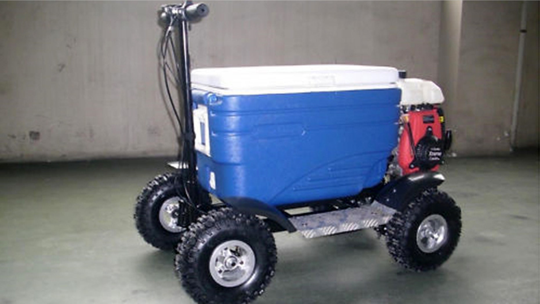 File photo of a Motorized Esky Sold on eBay by Williesnoops