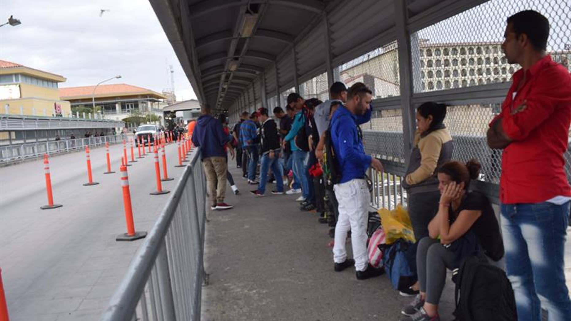 More than 50 undocumented Cuban migrants are stranded in Nuevo Laredo, Mexico.