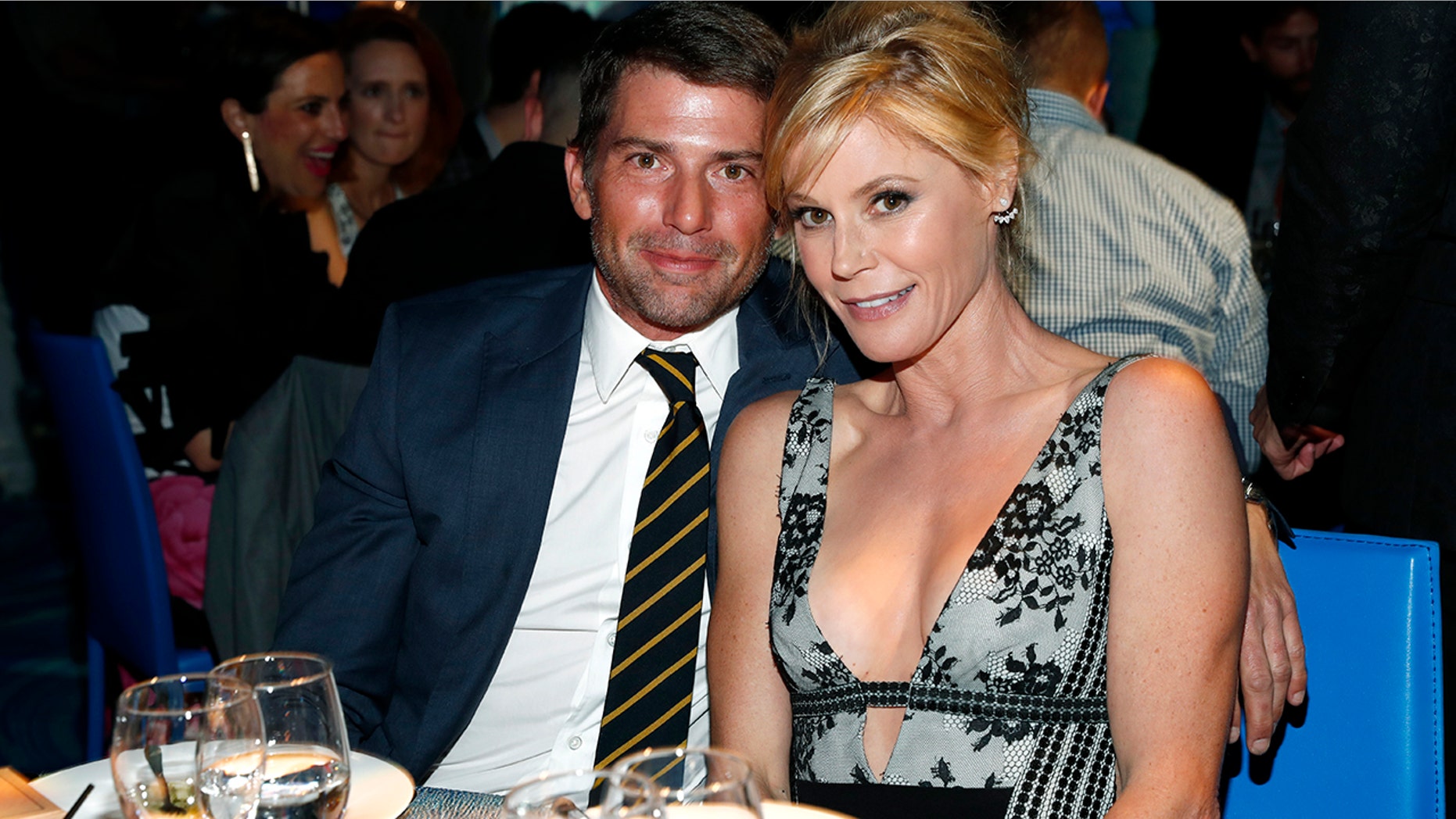 Scott Phillips (L) and actress Julie Bowen attend the Los Angeles LGBT Center 47th Anniversary Gala Vanguard Awards at Pacific Design Center on September 24, 2016 in West Hollywood, California.
