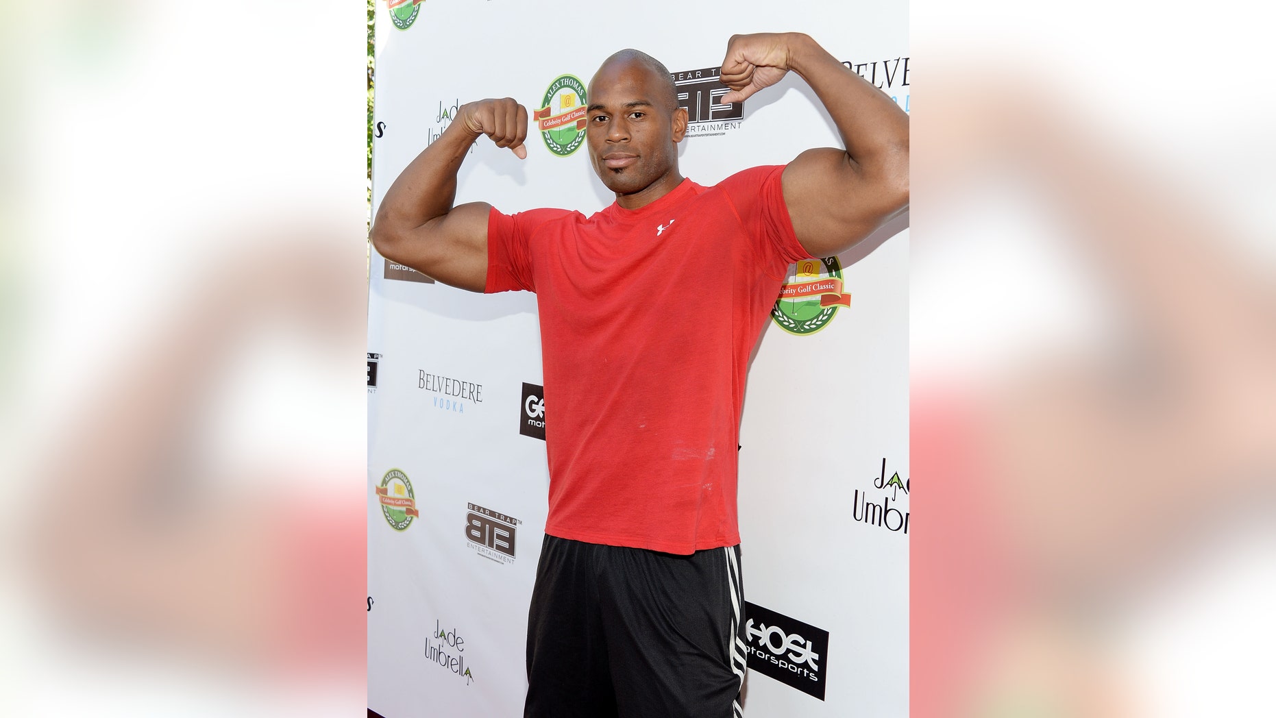 Professional wrestler Shad Gaspard attends The 4th annual Alex Thomas Celebrity Golf Classic presented by Belvedere at Mountain Gate Country Club on July 15, 2013 in Los Angeles, California.
