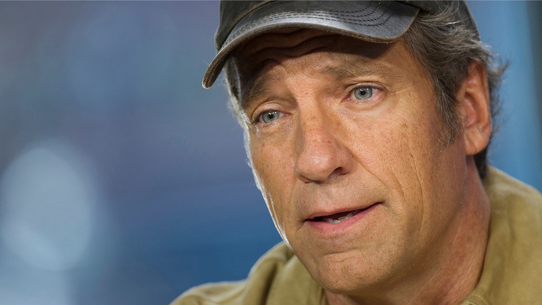 Michael "Mike" Rowe, former host of "Dirty Jobs", speaks during a Bloomberg West Television interview in San Francisco, California, U.S., on Thursday, Feb. 27, 2014.