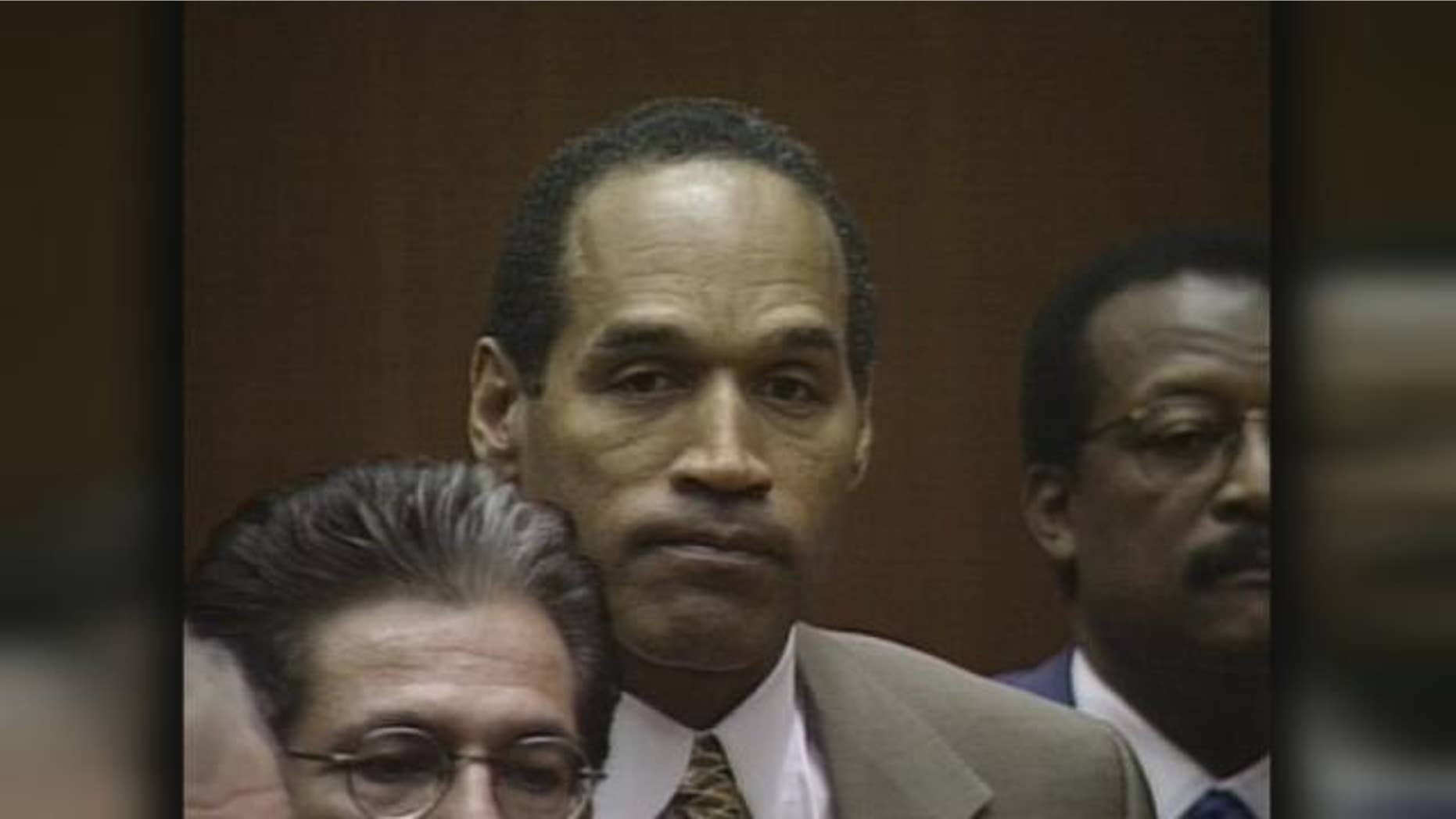 O.J. Simpson on trial in 1995.