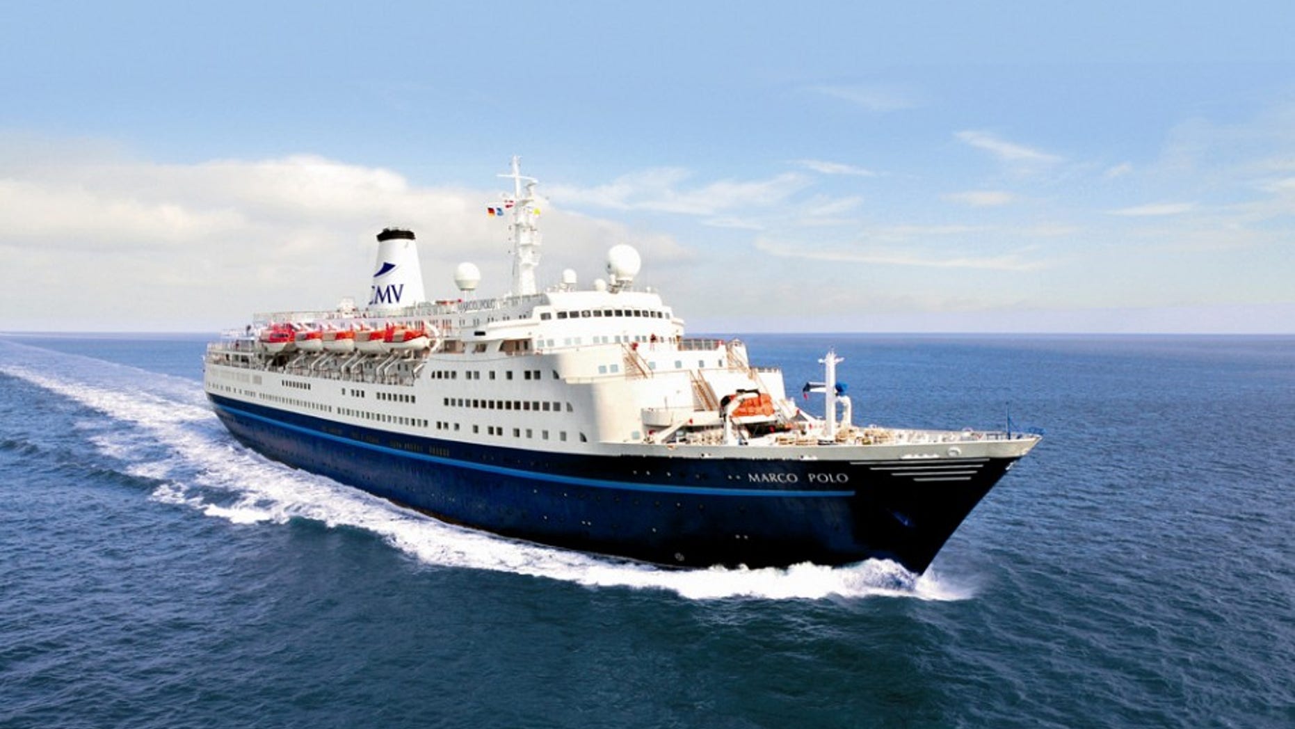 Susan Brown and her husband were cruising on the Marco Polo.