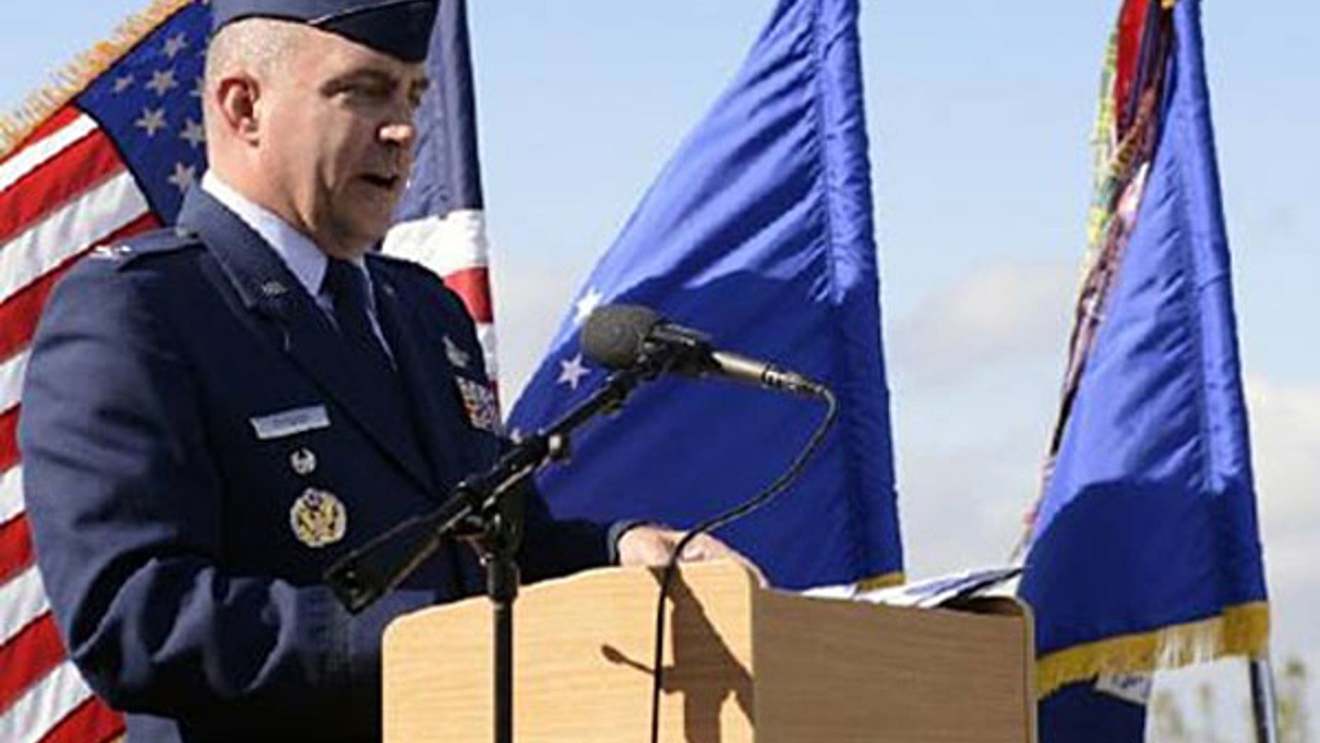 Col. Eugene Caughey in 2014.