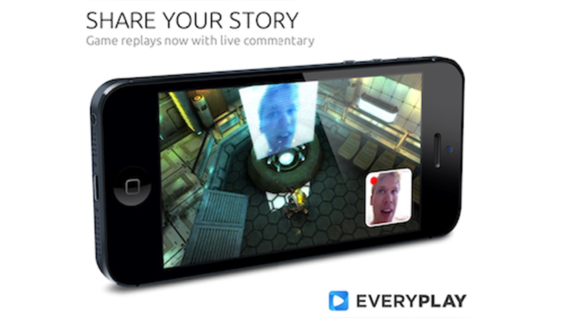 Everyplay has added the ability to record players’ faces simultaneously with game play.