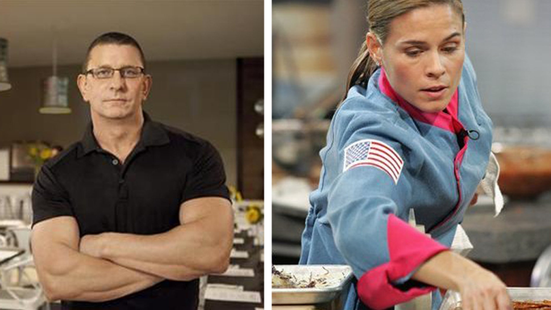 Chefs Robert Irvine and Cat Cora are known for their fierce personalities in the kitchen.
