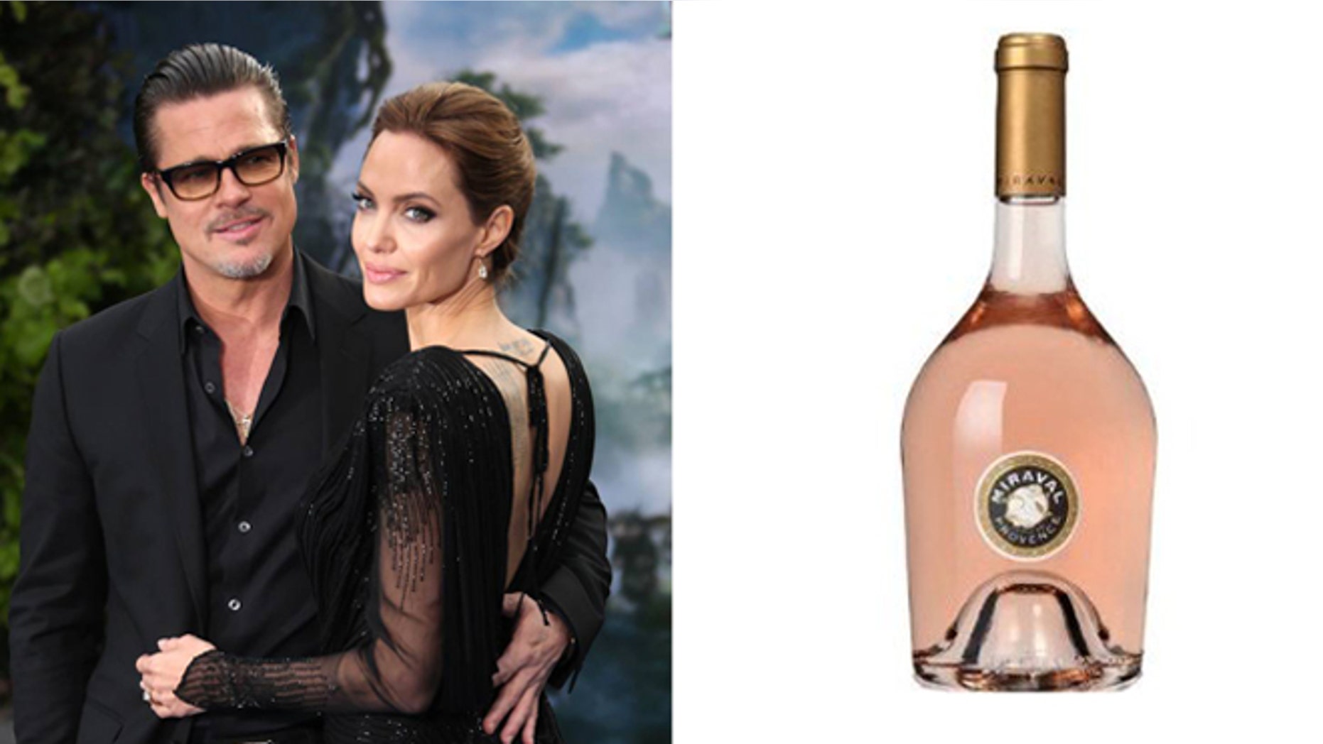 Brangelina's wine is being counterfeiter overseas.