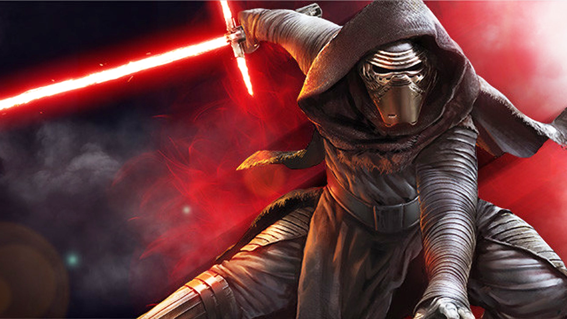 Is Kylo Ren scarier on stage?