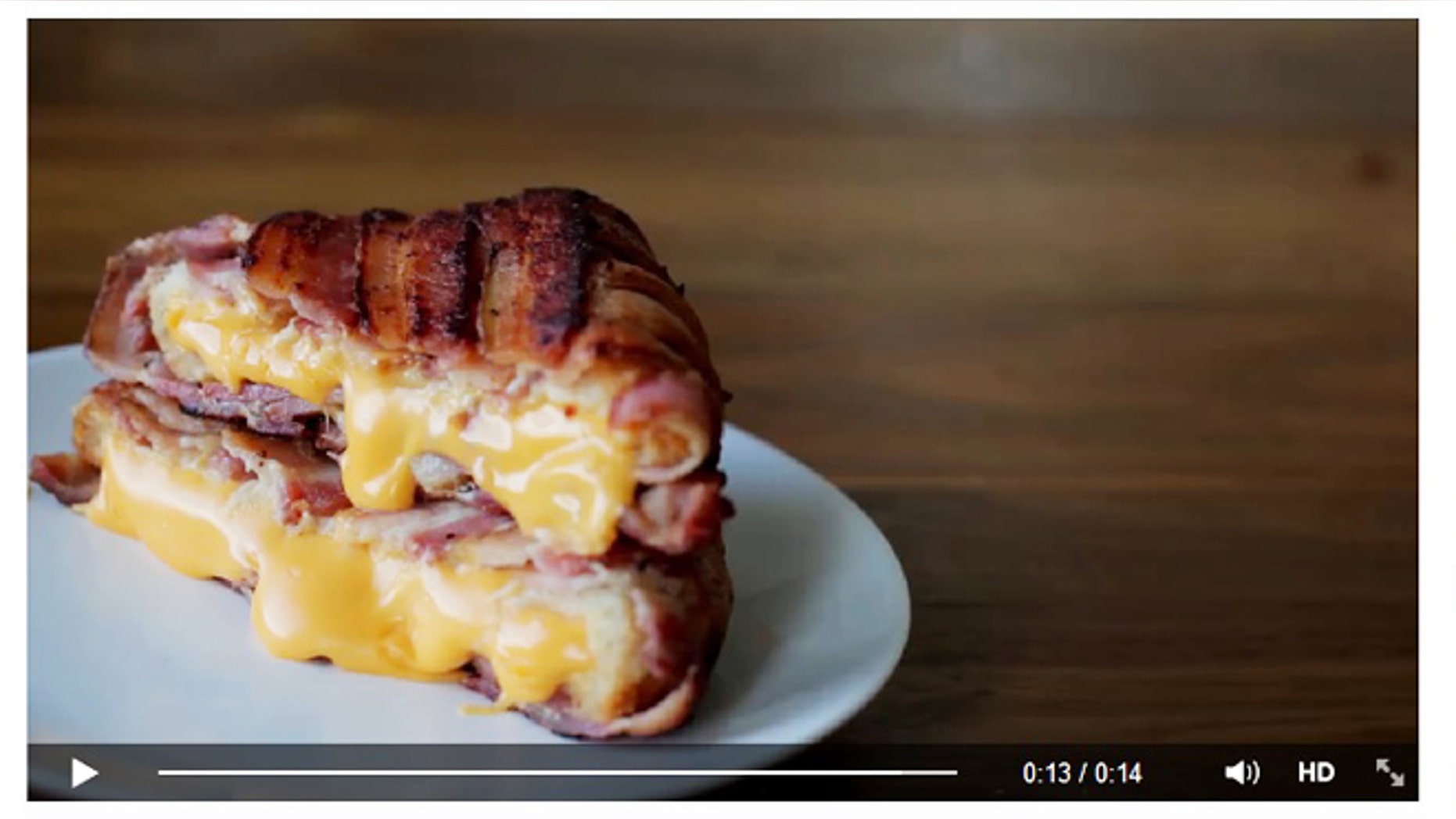 A bacon lover's ooey gooey dream.