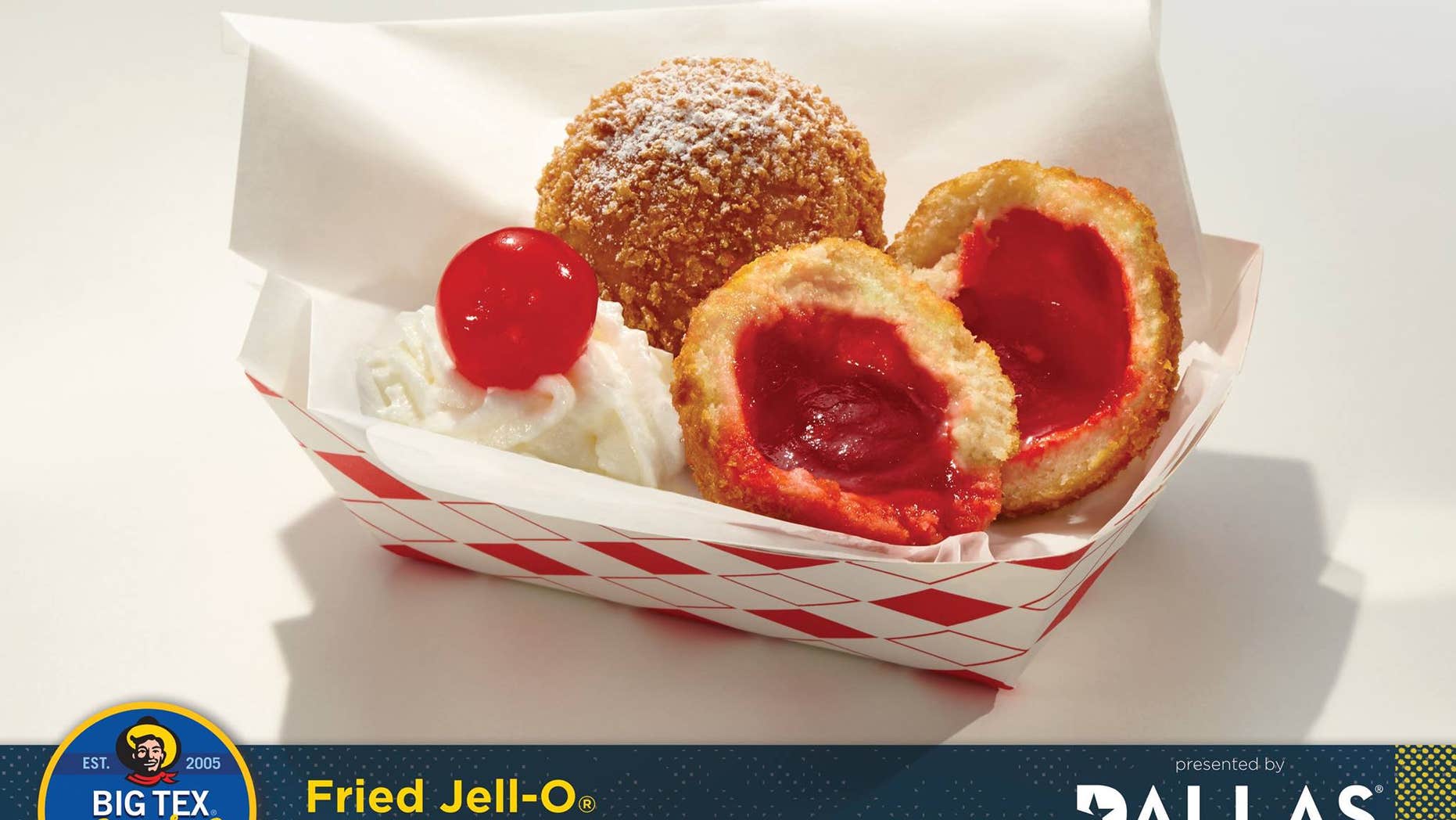 Fried Jell-O captured the hearts, and stomachs, of judges at the pre-awards food ceremony for the State Fair of Texas.