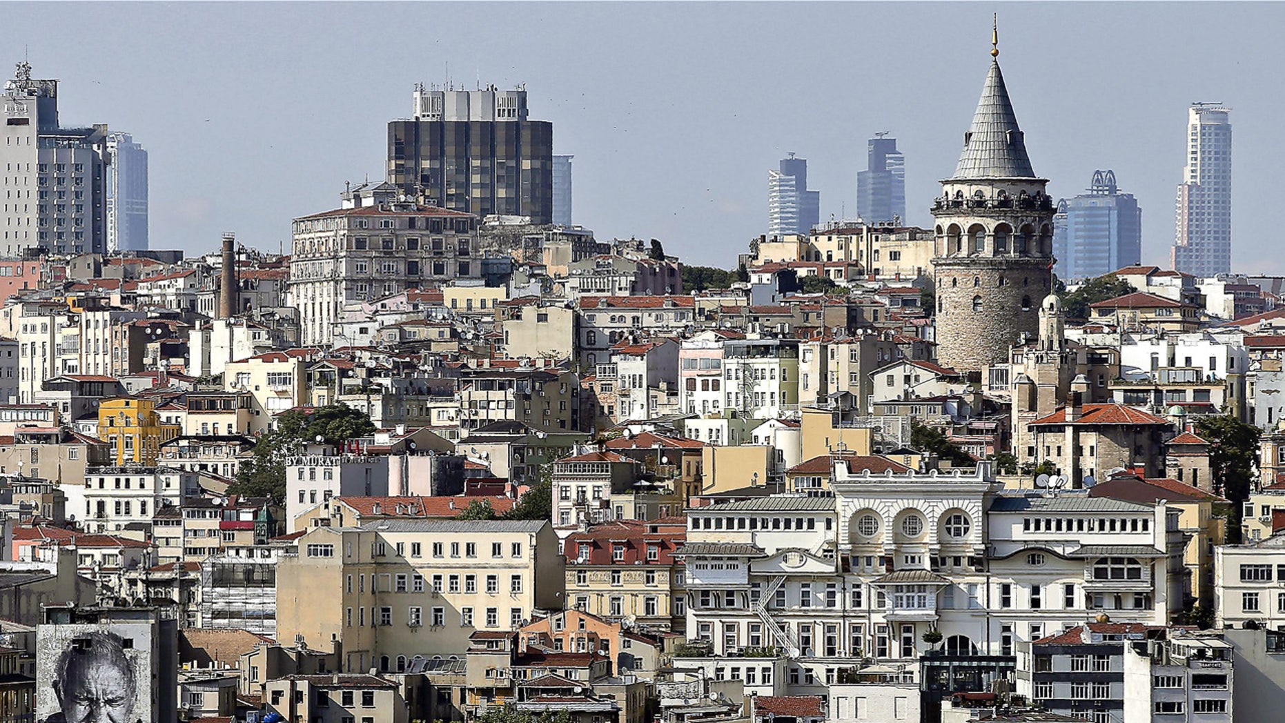 Istanbul's skyline is dotted with historic buildings. After eating at a restaurant in the trendy Bakirkoy district, a man is accused of pulling out a gun and shooting his dining companion.