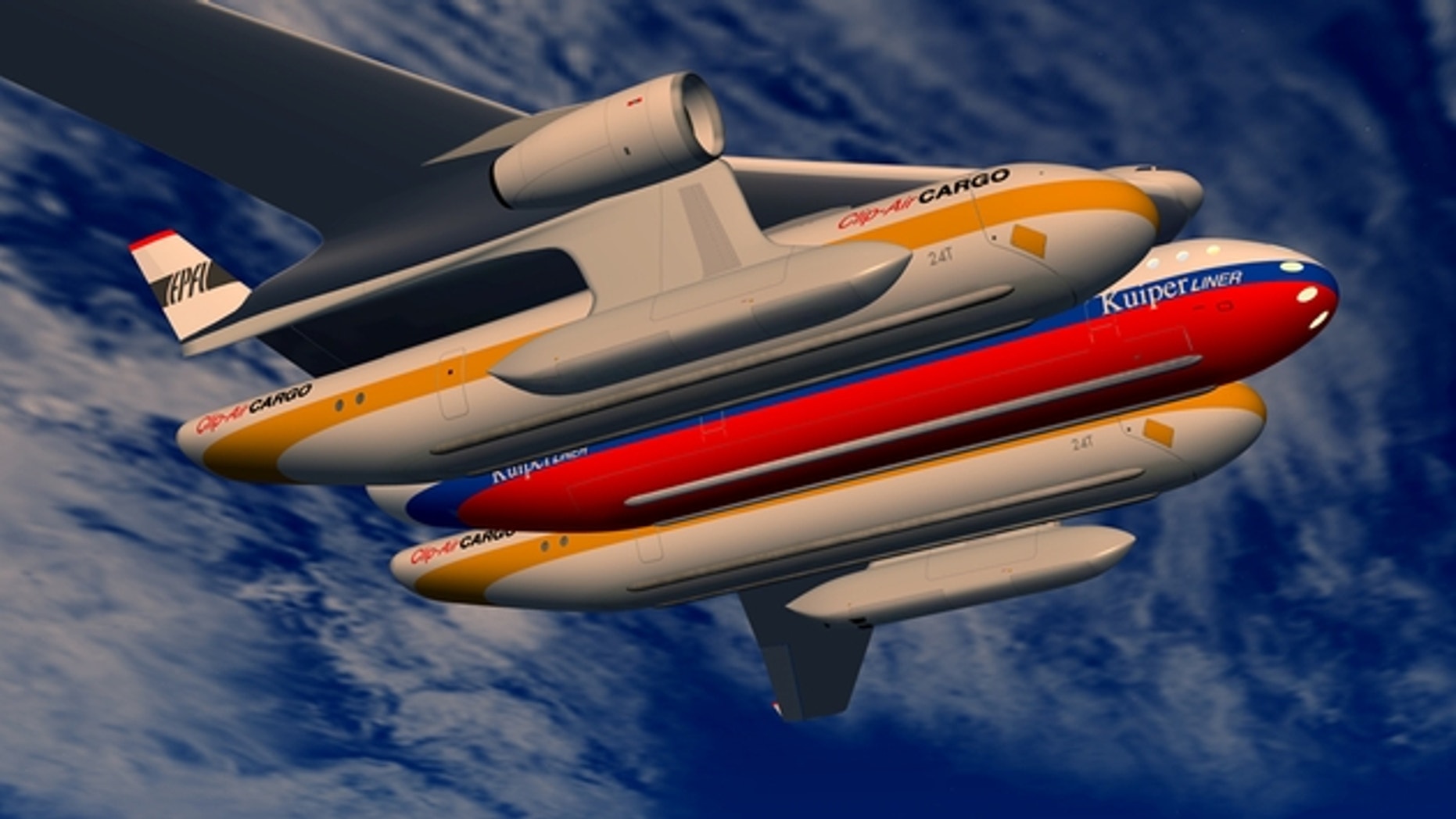 Could clip-in airplane capsules make airports more efficient?