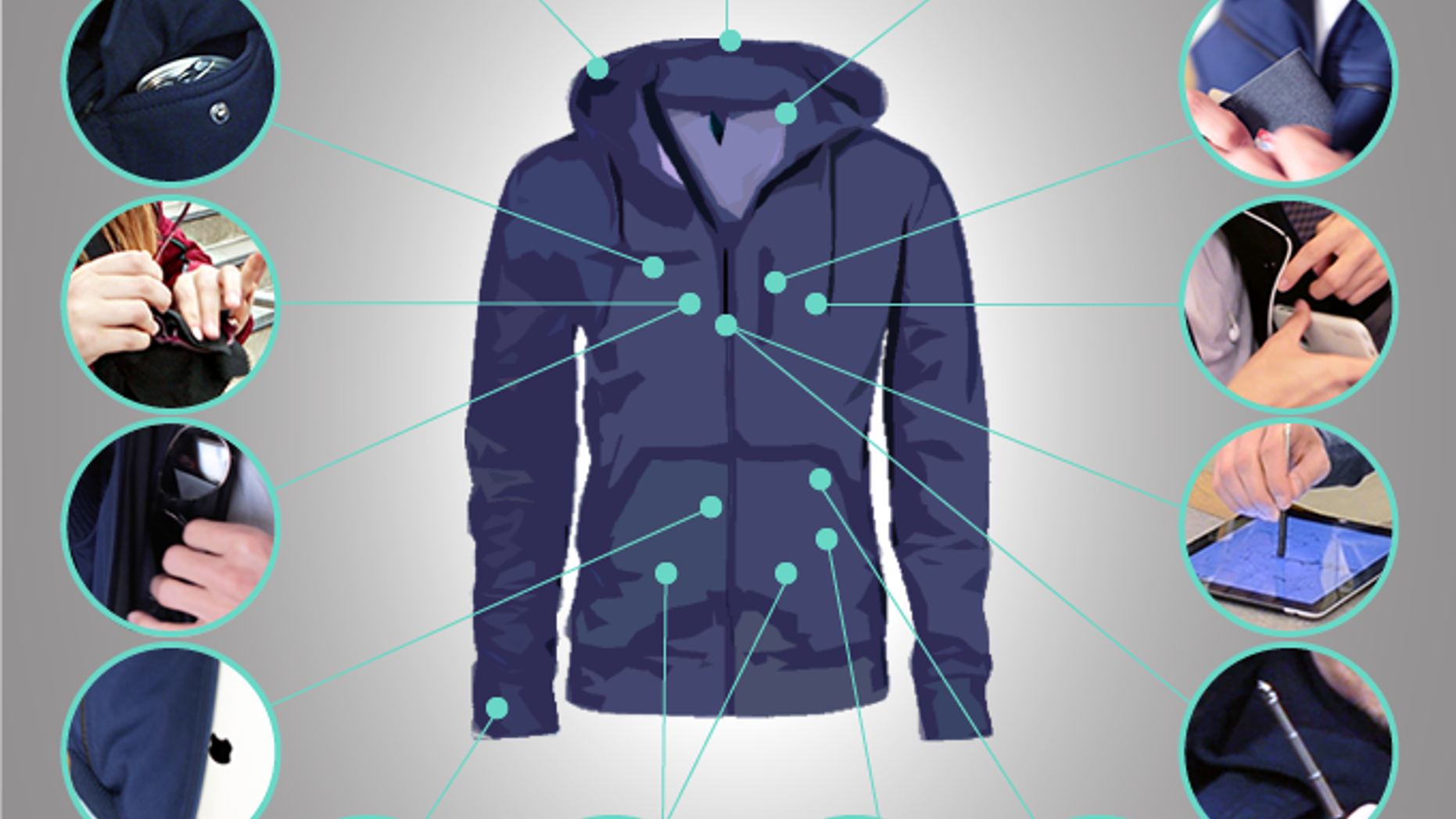 This multi-functional jacket has 15 coveted features for people on the go.
