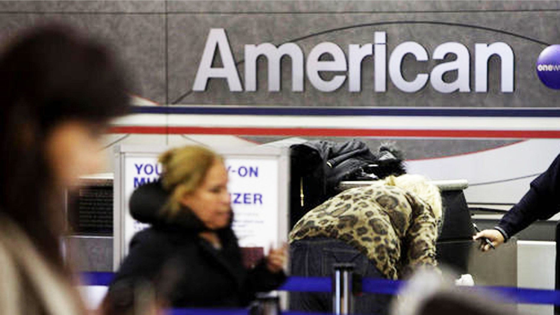 A passenger's meltdown was captured after a 12-hour furloughed flight.