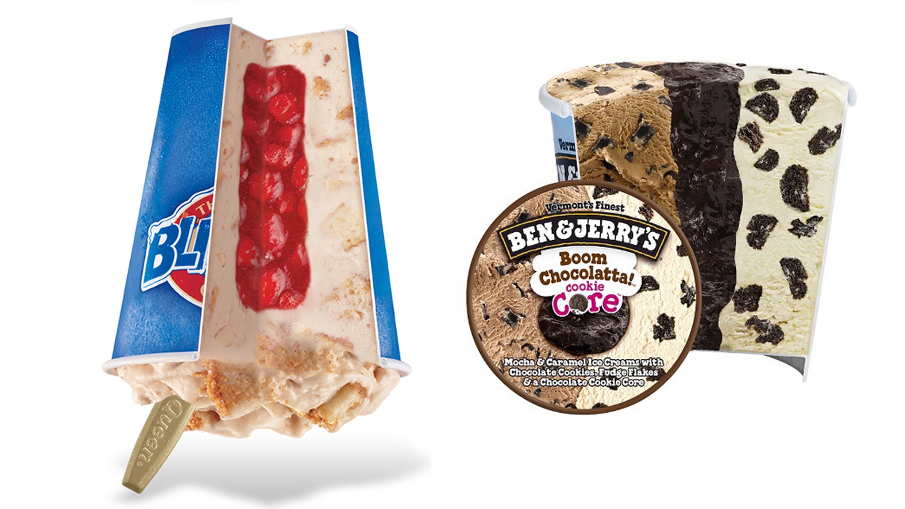 Look familiar? Core flavors are all the rage in ice cream.