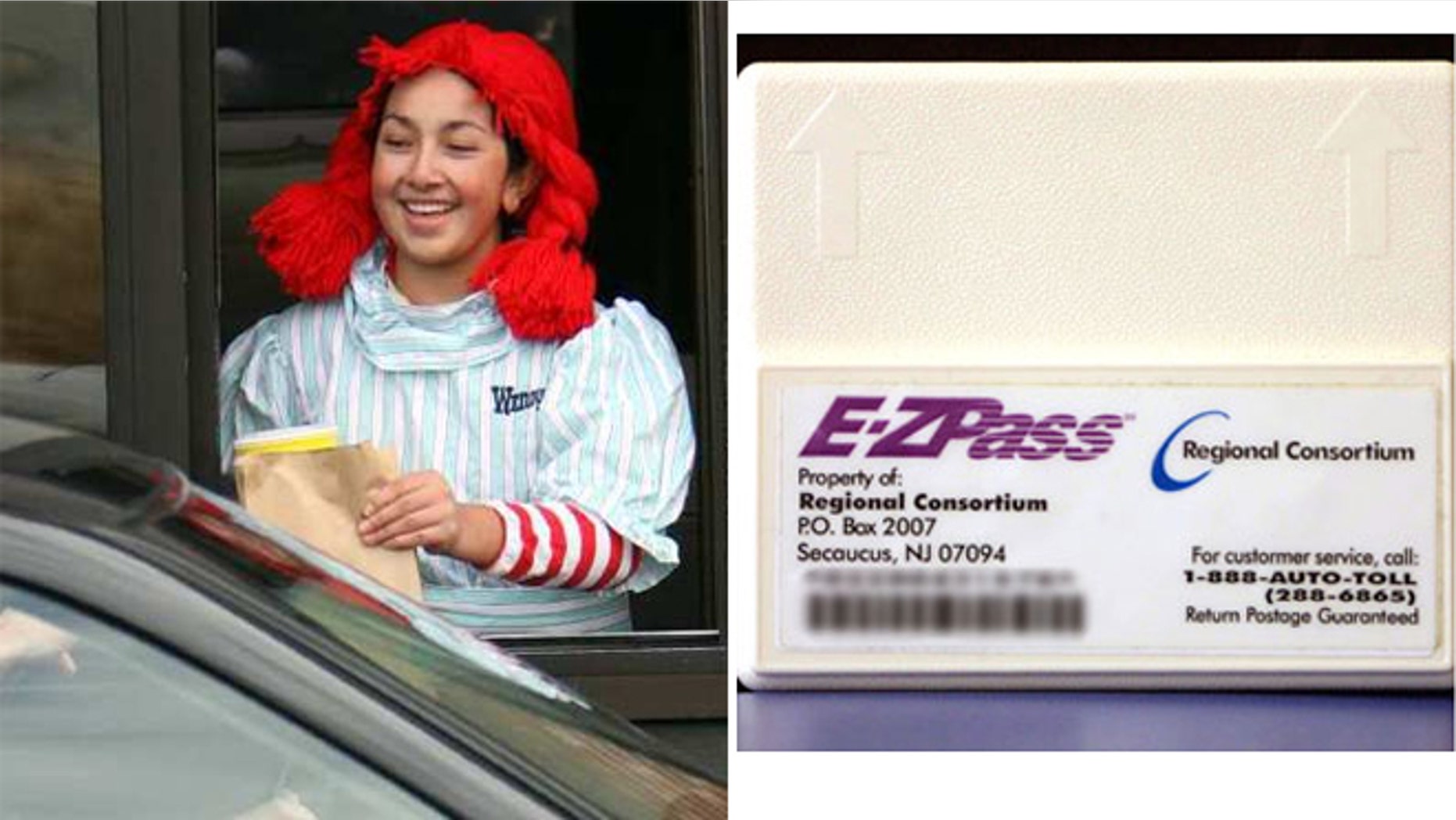 iDriveThru lets customers pay for fast food using the same technology some people pay for tolls.