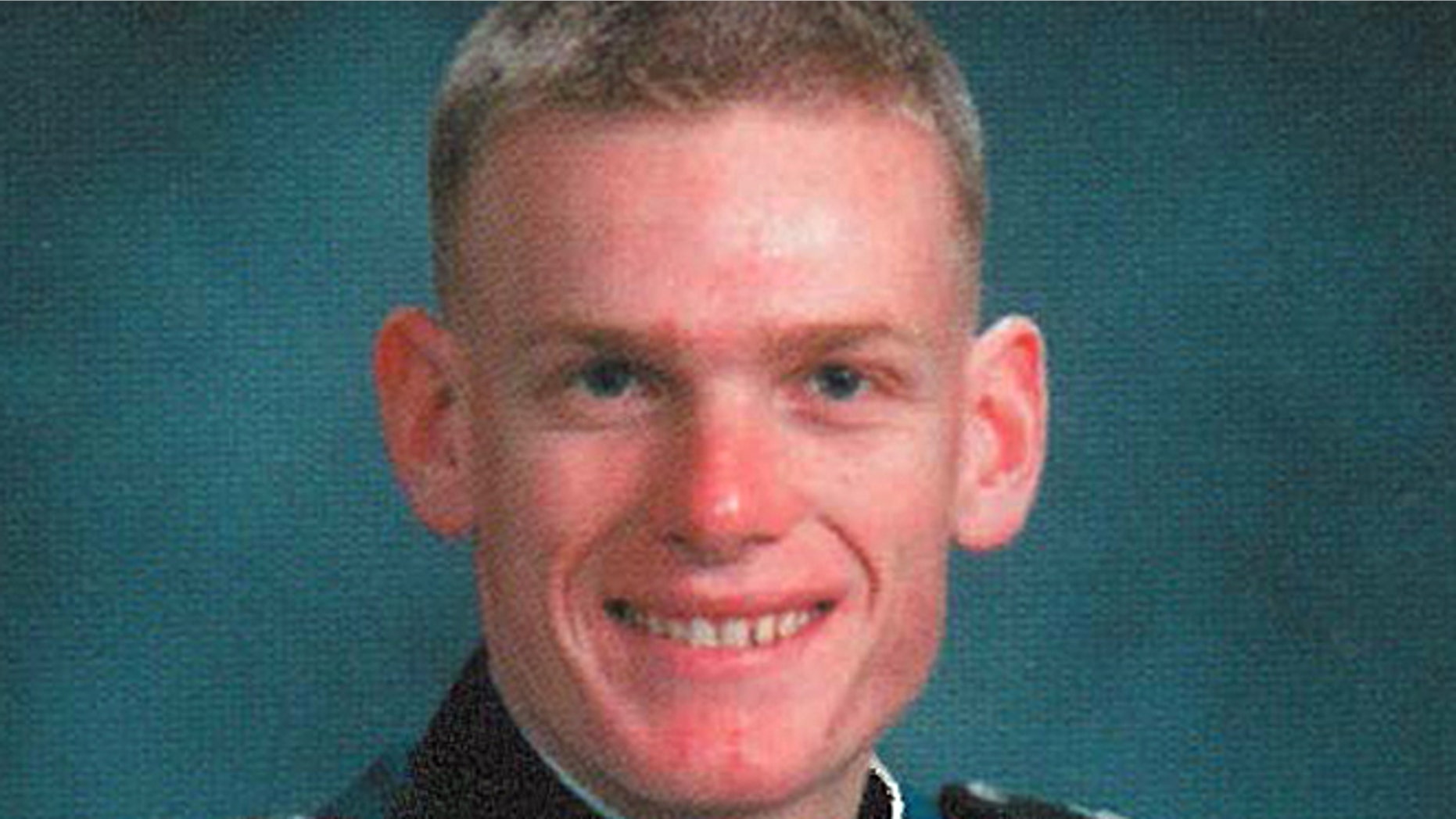 Jan. 28, 2013: This 2003 photo released by the U.S. Air Force Academy shows Capt. Lucas Gruenther. The U.S. Air Force has identified Gruenther as the pilot of an F-16 fighter jet that disappeared on a training mission over the Adriatic Sea.