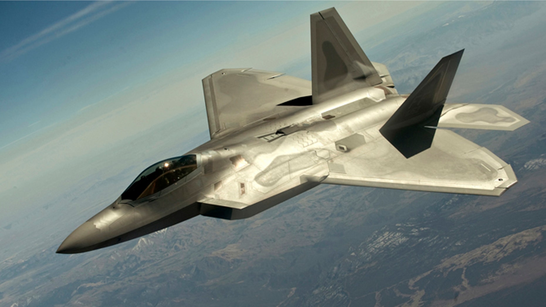 FILE: A F-22 Raptors intercepted two small planes during meetings at the United Nations