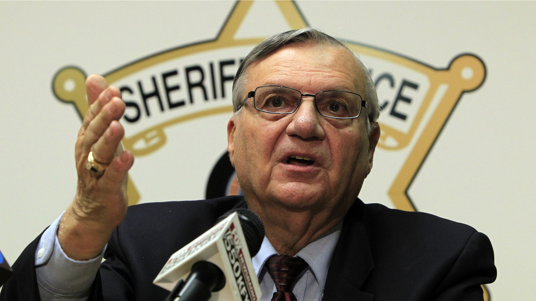Maricopa County Sheriff Joe Arpaio. (AP Photo/Ross D. Franklin)