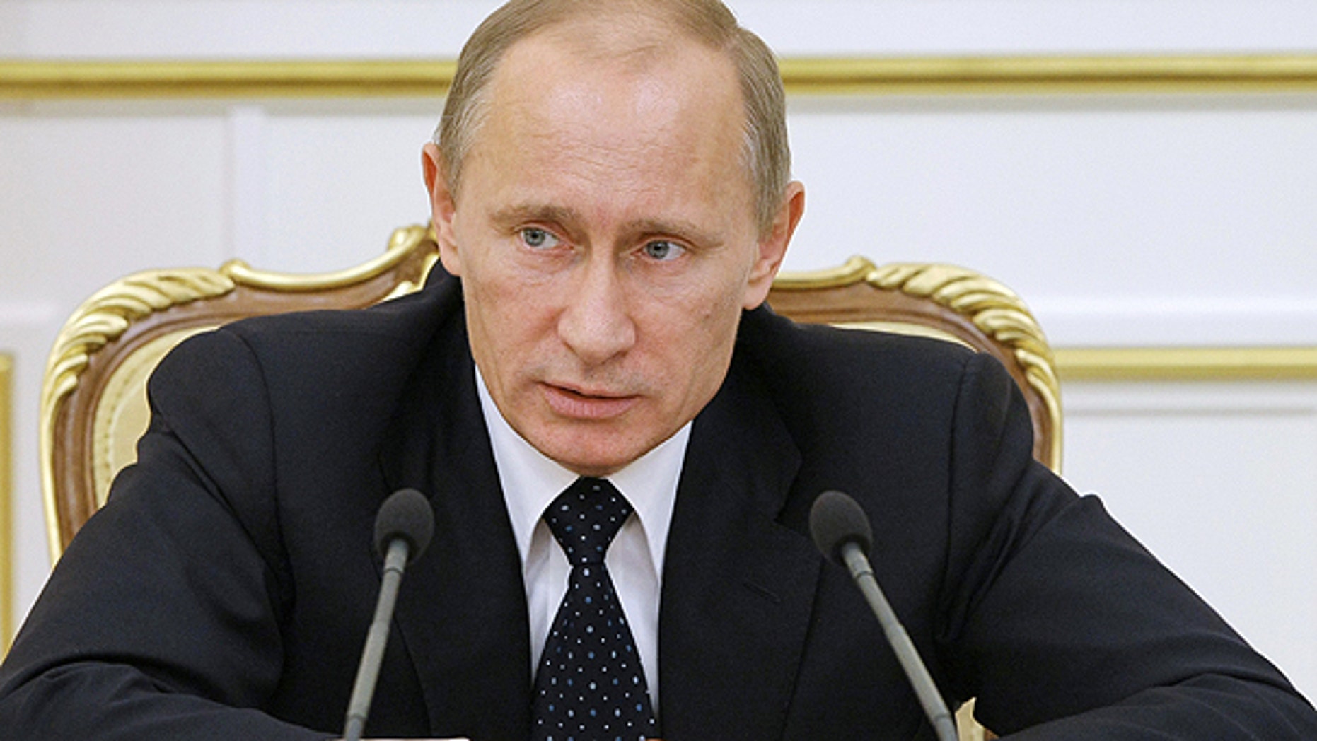 Jan. 25: Russian Prime Minister Vladimir Putin chairs a Cabinet meeting in Moscow.
