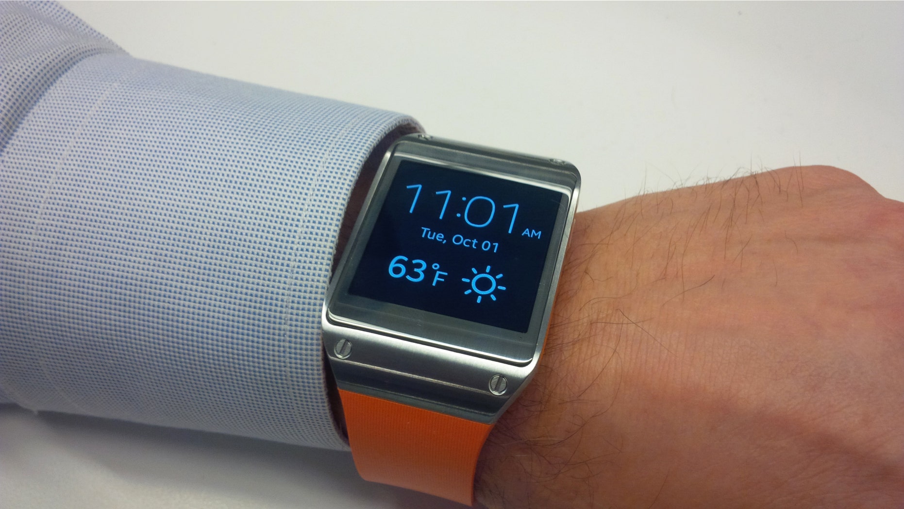The Samsung Galaxy Gear smartwatch is a vision of the connected future.