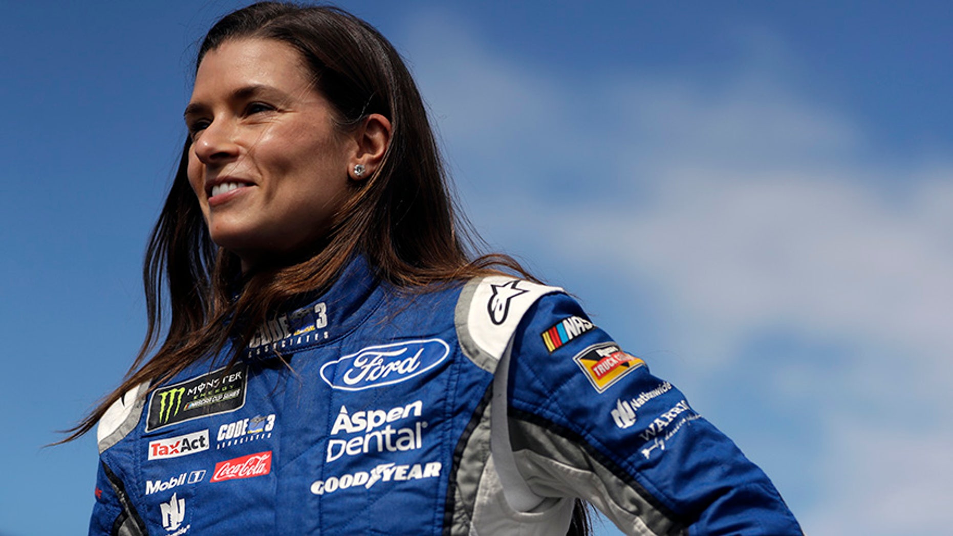Danica Patrick in July.