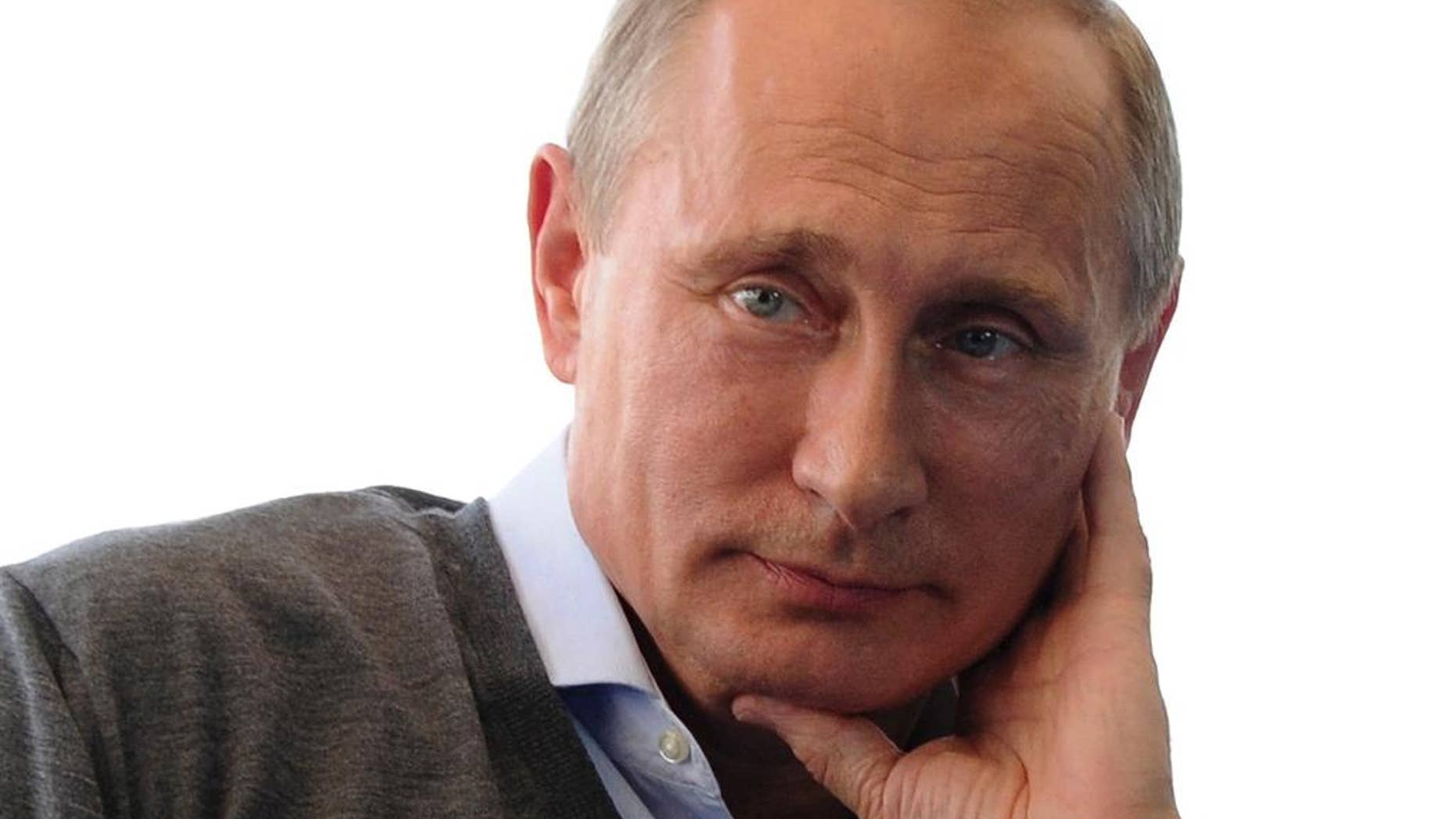 Russian President Vladimir Putin meets with participants in the youth educational forum at the Seliger youth camp near Lake Seliger, some 450 kilometres (281 miles) northwest of Moscow, in Tver region, Russia, Friday, Aug. 29, 2014. (AP Photo/RIA-Novosti, Mikhail Klimentyev, Presidential Press Service)