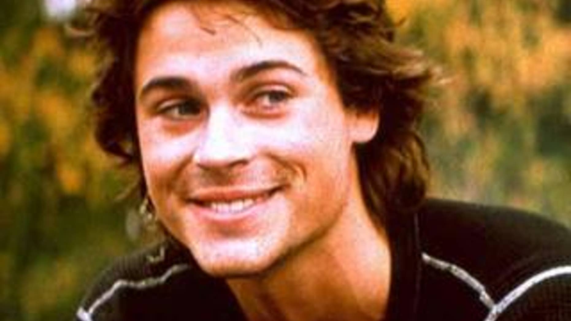 Rob Lowe in 'St. Elmo's Fire.'