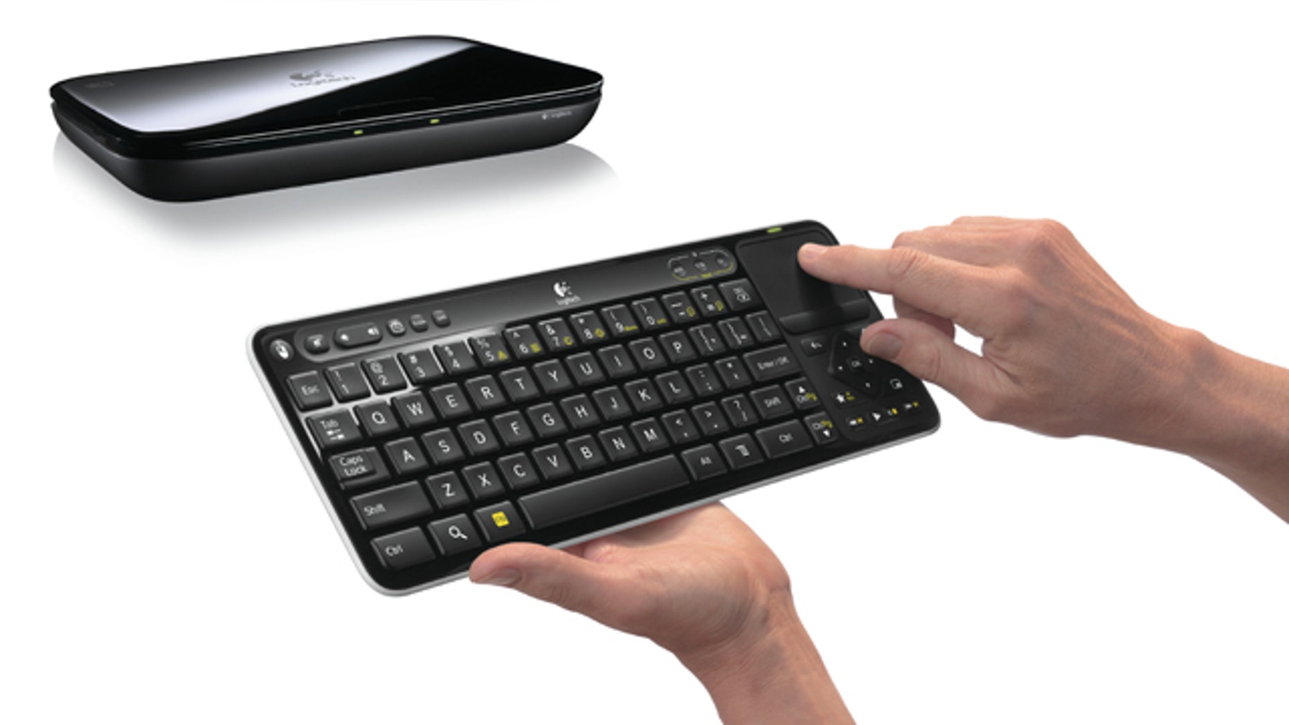 Logitech has uvneiled the Revue, the first device to feature the Google TV interface.