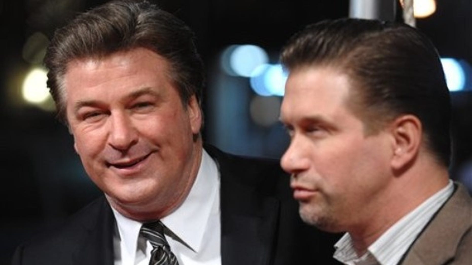 Actors Alec Baldwin, left, and Stephen Baldwin attend the premiere of "It's Complicated" at the Paris Theatre in New York, on Wednesday, Dec. 9, 2009. (AP Photo/Peter Kramer)